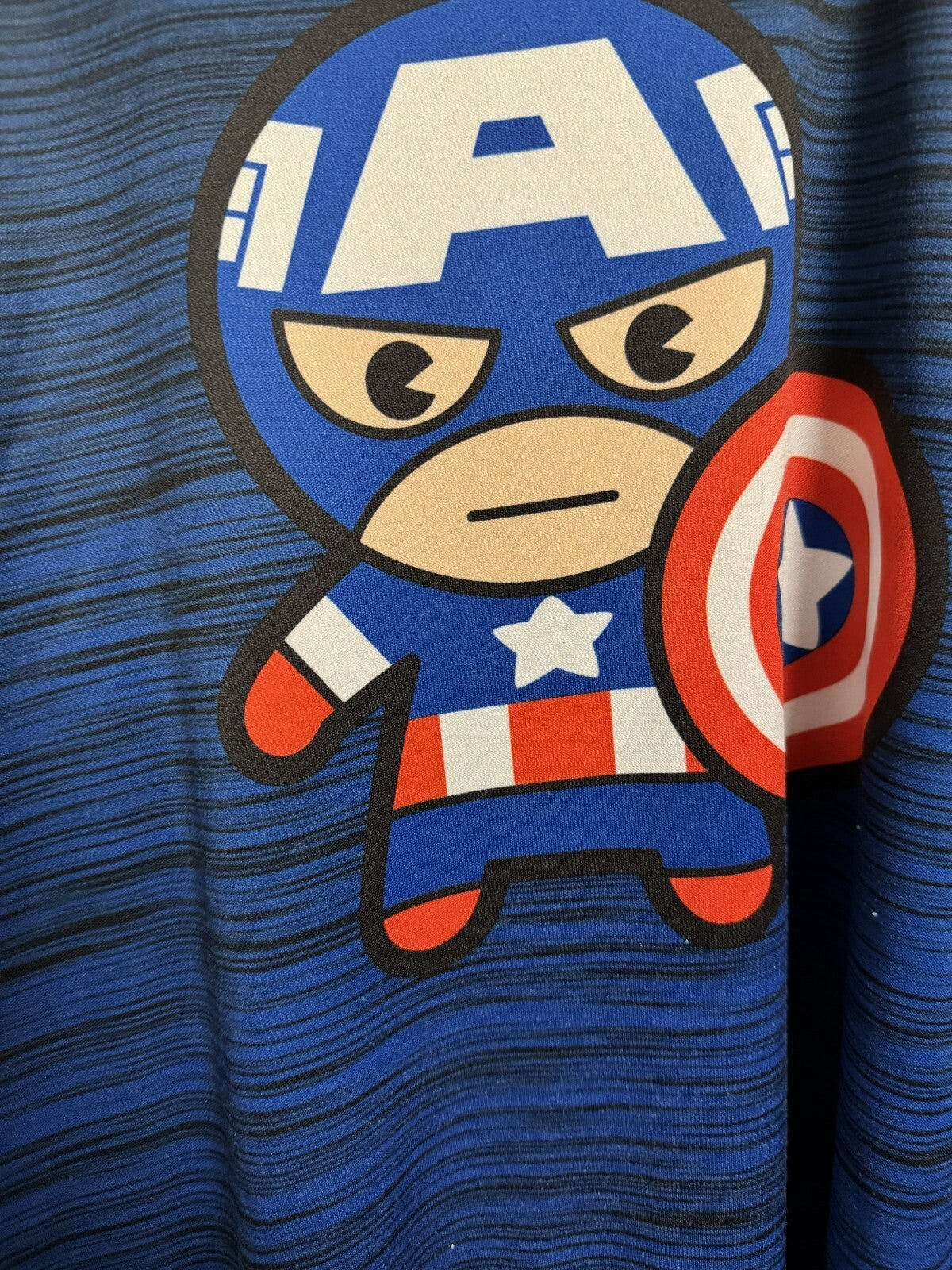 Captain America Marvel Avengers Funko Pop Tee Men Sz 2XL Blu