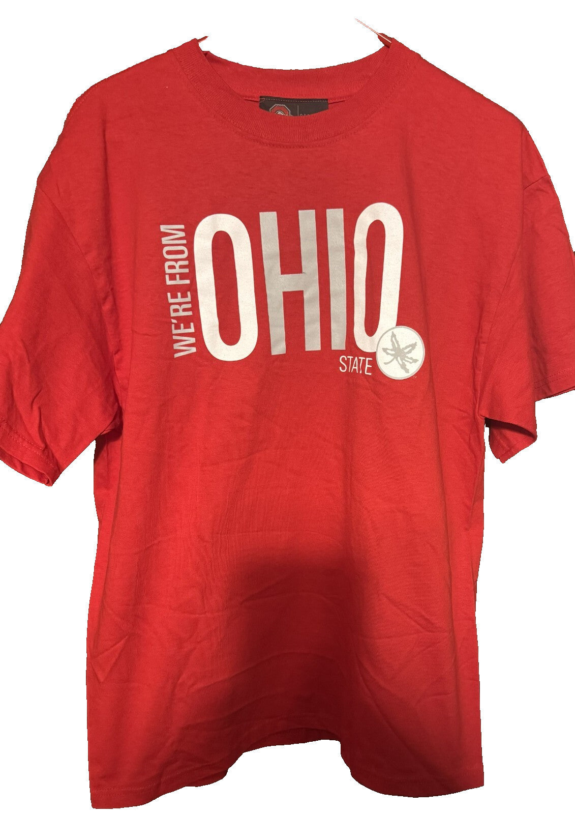 Ohio State Buckeyes Red T-Shirt men sz L Shirt NEW WITH TAGS