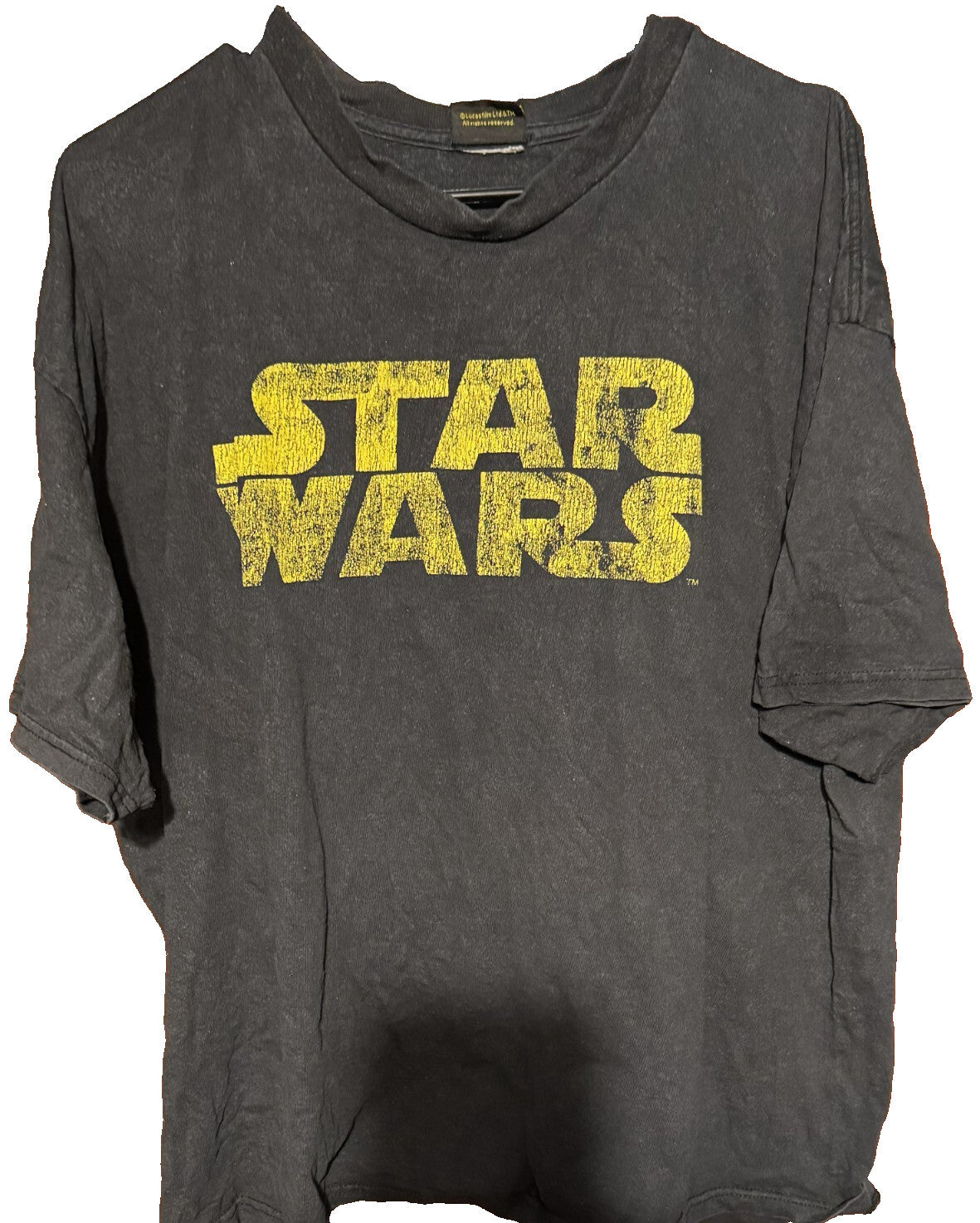 Star Wars Logo T Shirt Men's Size XL ? Black