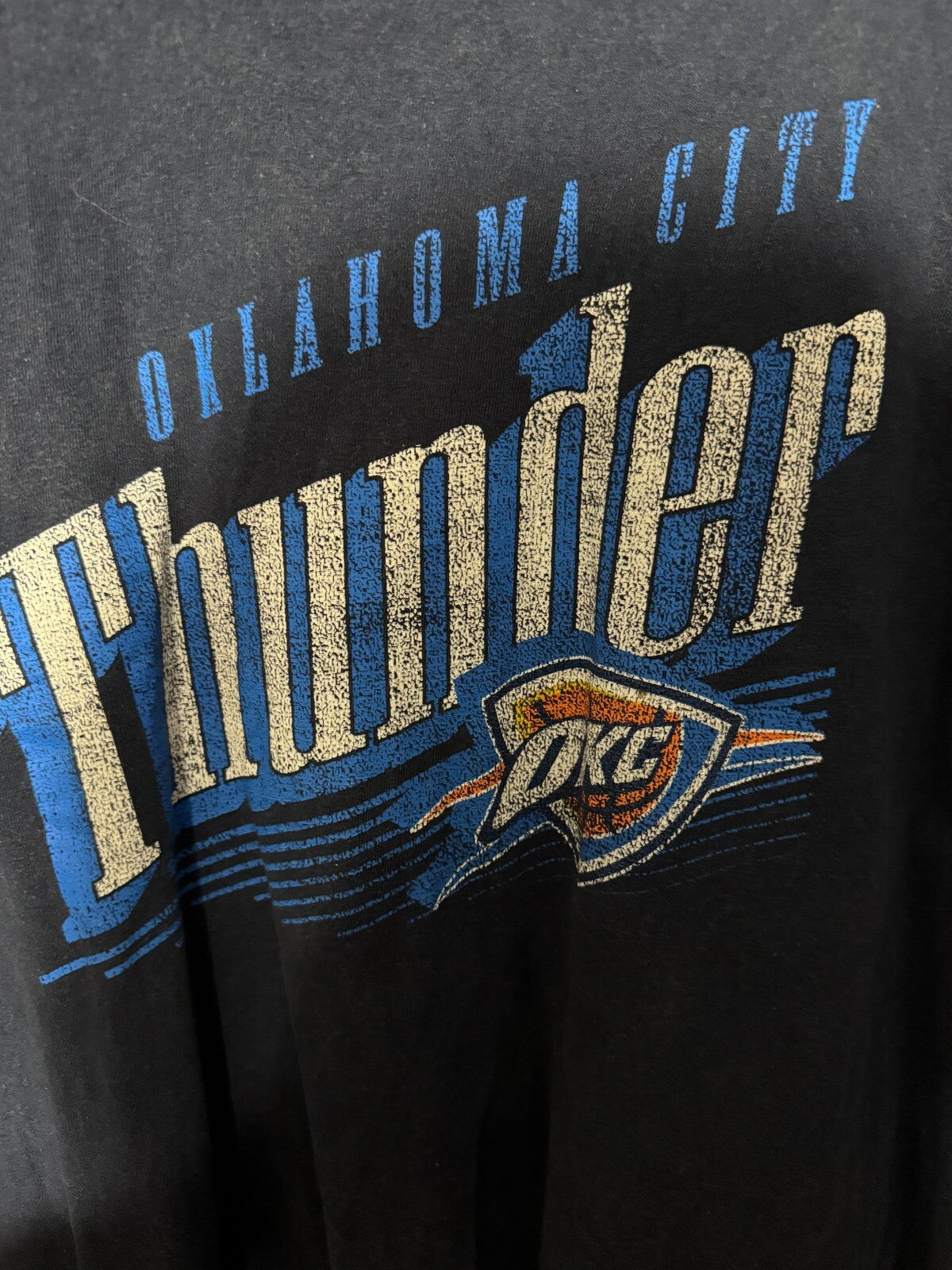 Oklahoma City Thunder Men's Size XXL NBA Blue