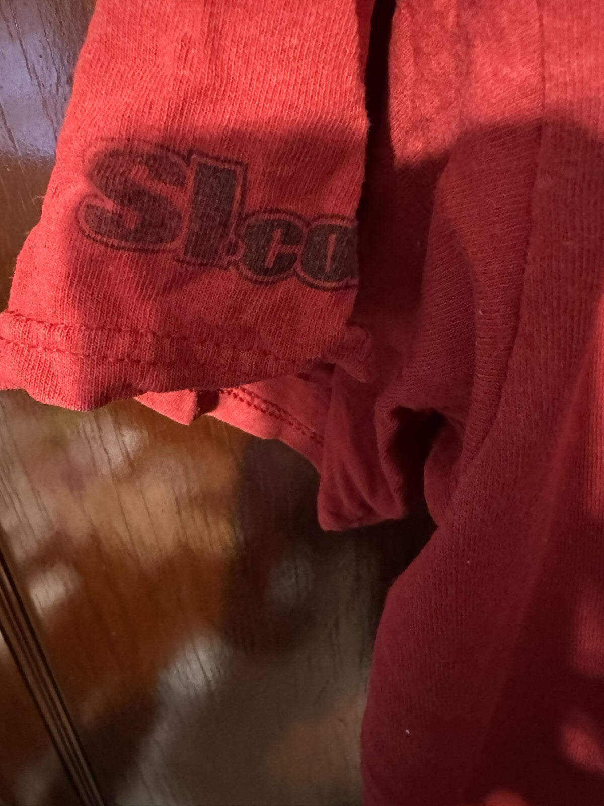 San Francisco 49ers Short Sleeve T-Shirt Men Sz XL Red