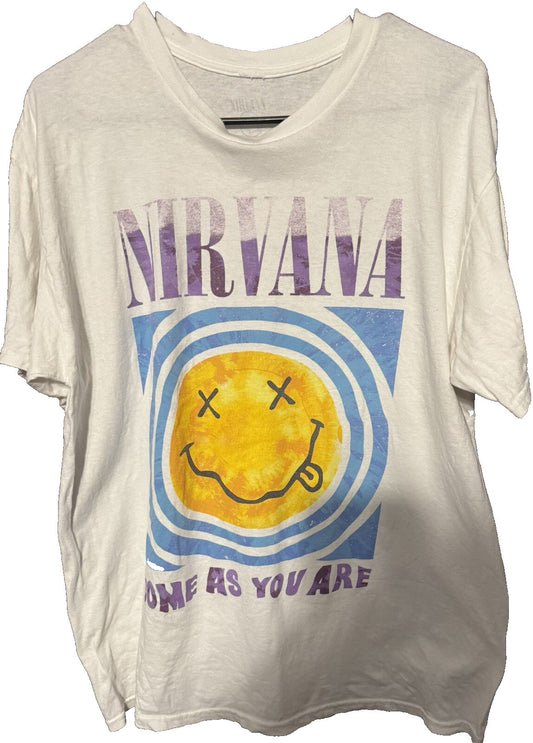 Nirvana Vintage Come As You Are t-shirt Black Men's size M