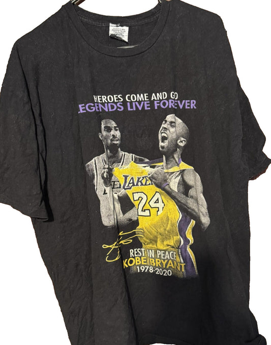Los Angeles Lakers Kobe Bryant T-Shirt Men Sz XXL? Black