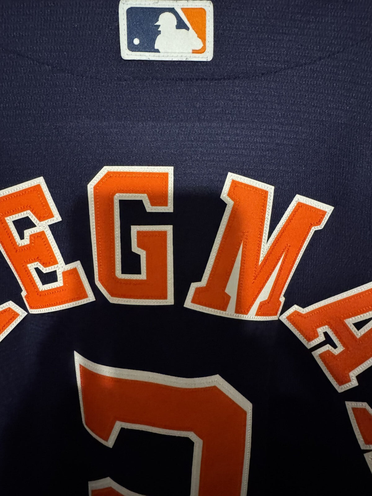 Houston Astros Majestic #2 Alex Bregman Jersey Men's L Blue