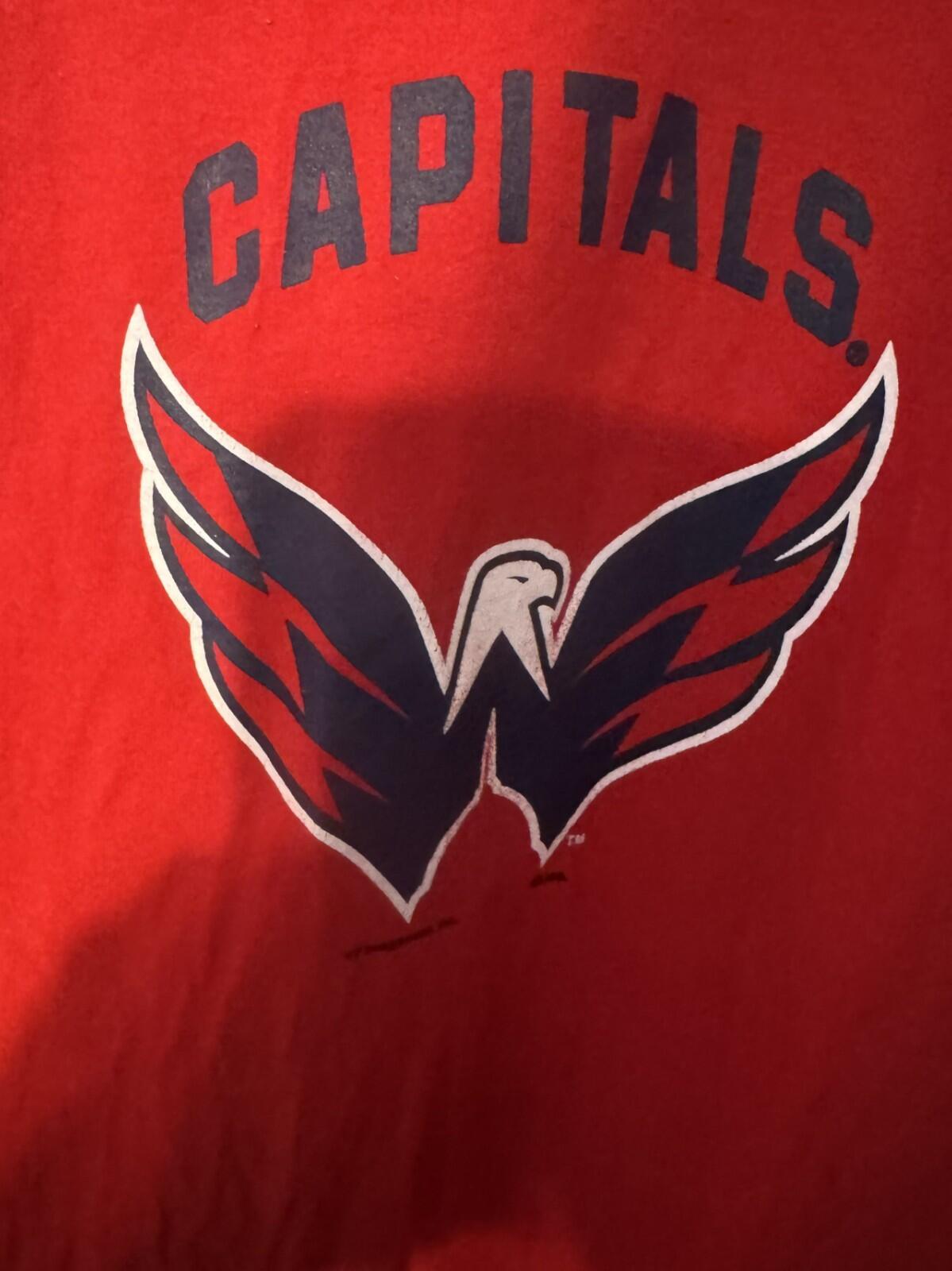 Washington Capitals Majestic T-Shirt Men’s Size Red XL