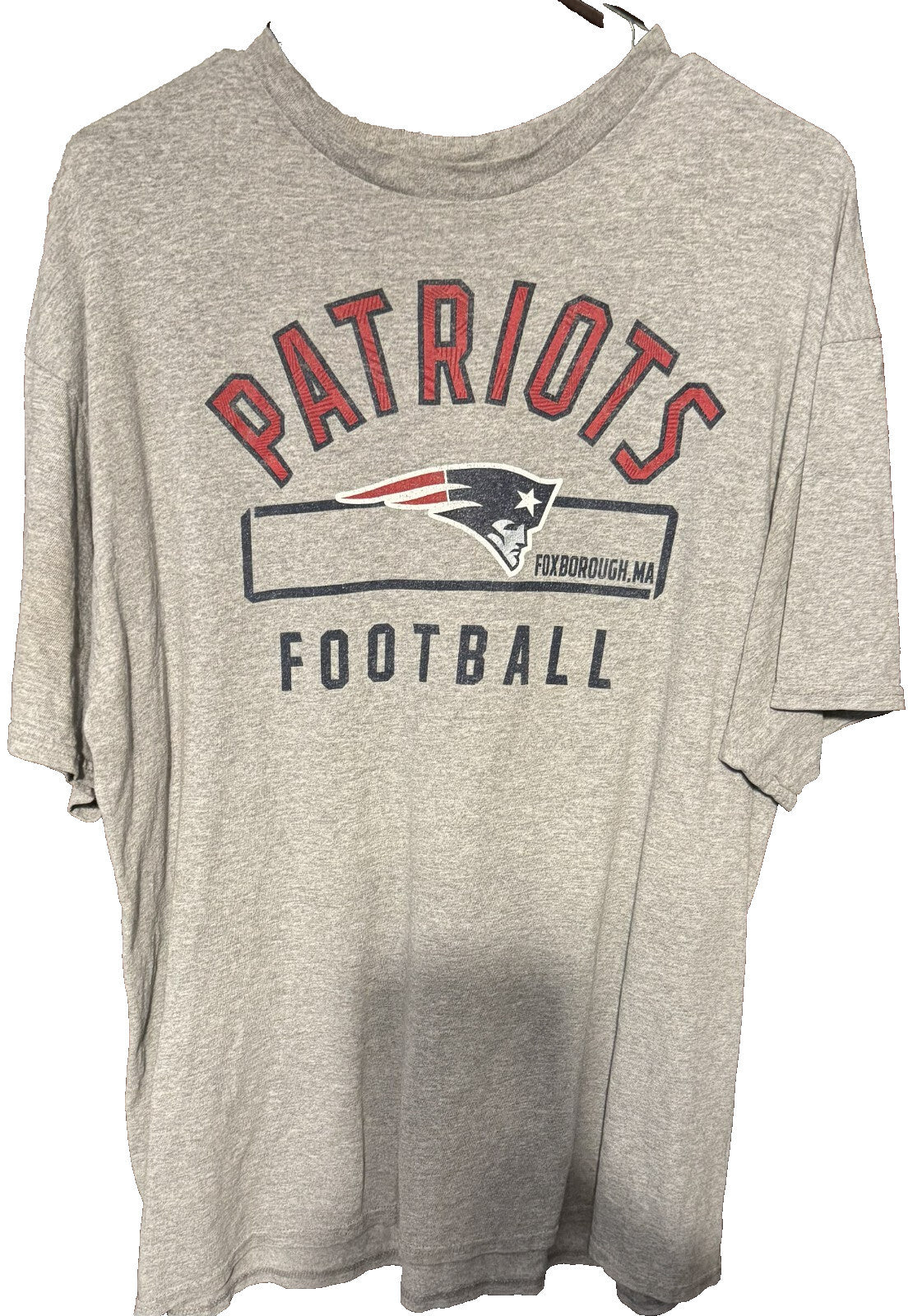 New England Patriots T-Shirt Men XL Gray T-Shirt