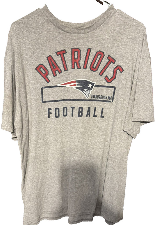 New England Patriots T-Shirt Men XL Gray T-Shirt