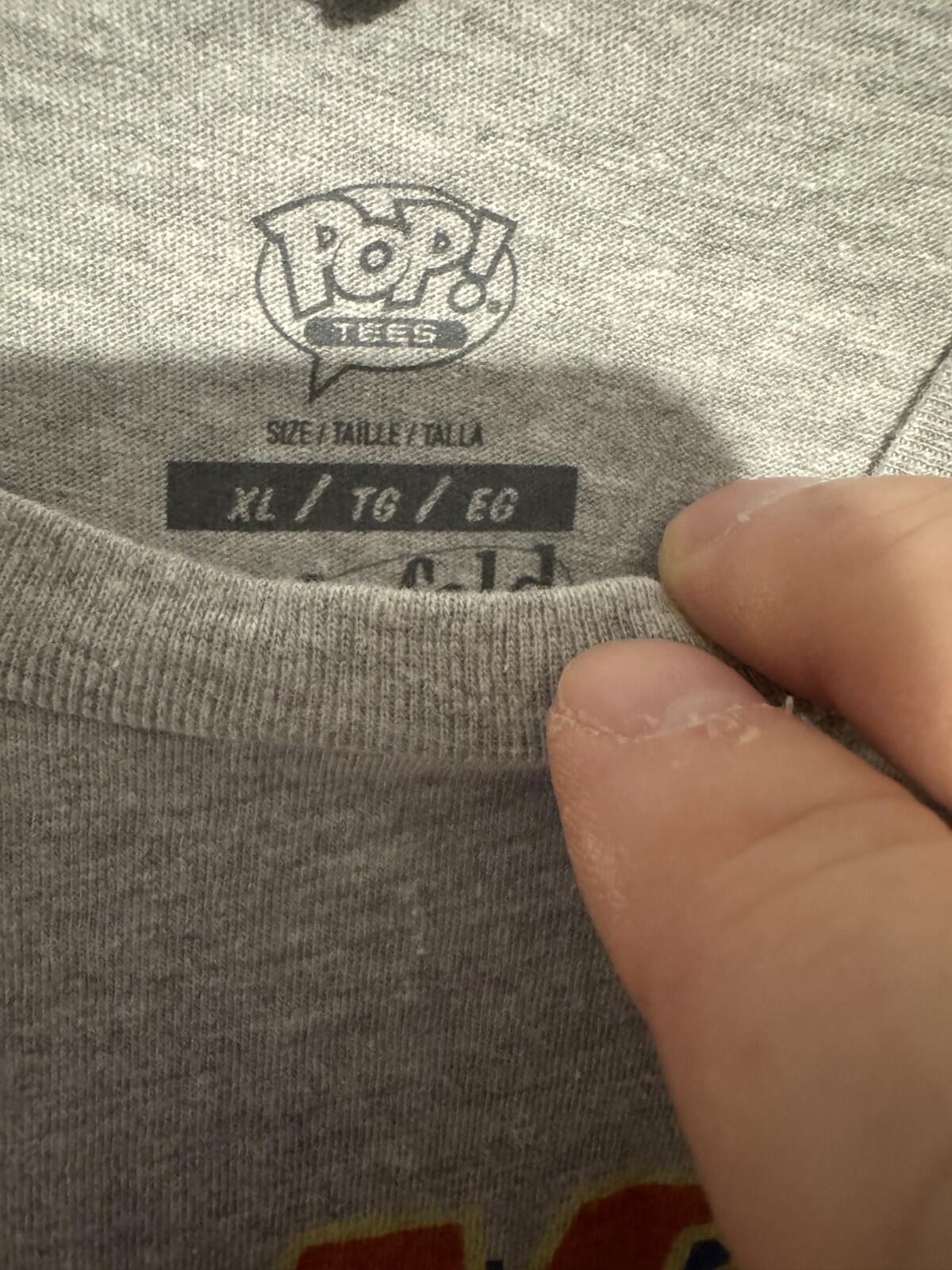 Seinfeld Kramer Funko Pop Marvel Tee shirt Men's Sz XL Gray