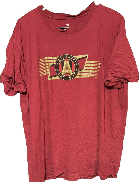 Atlanta United MLS Fanatics S/S T-shirt Men Size XL Red