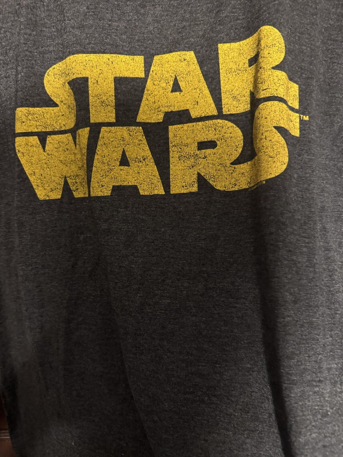 Star Wars Logo T Shirt Men's Size XXL Gray