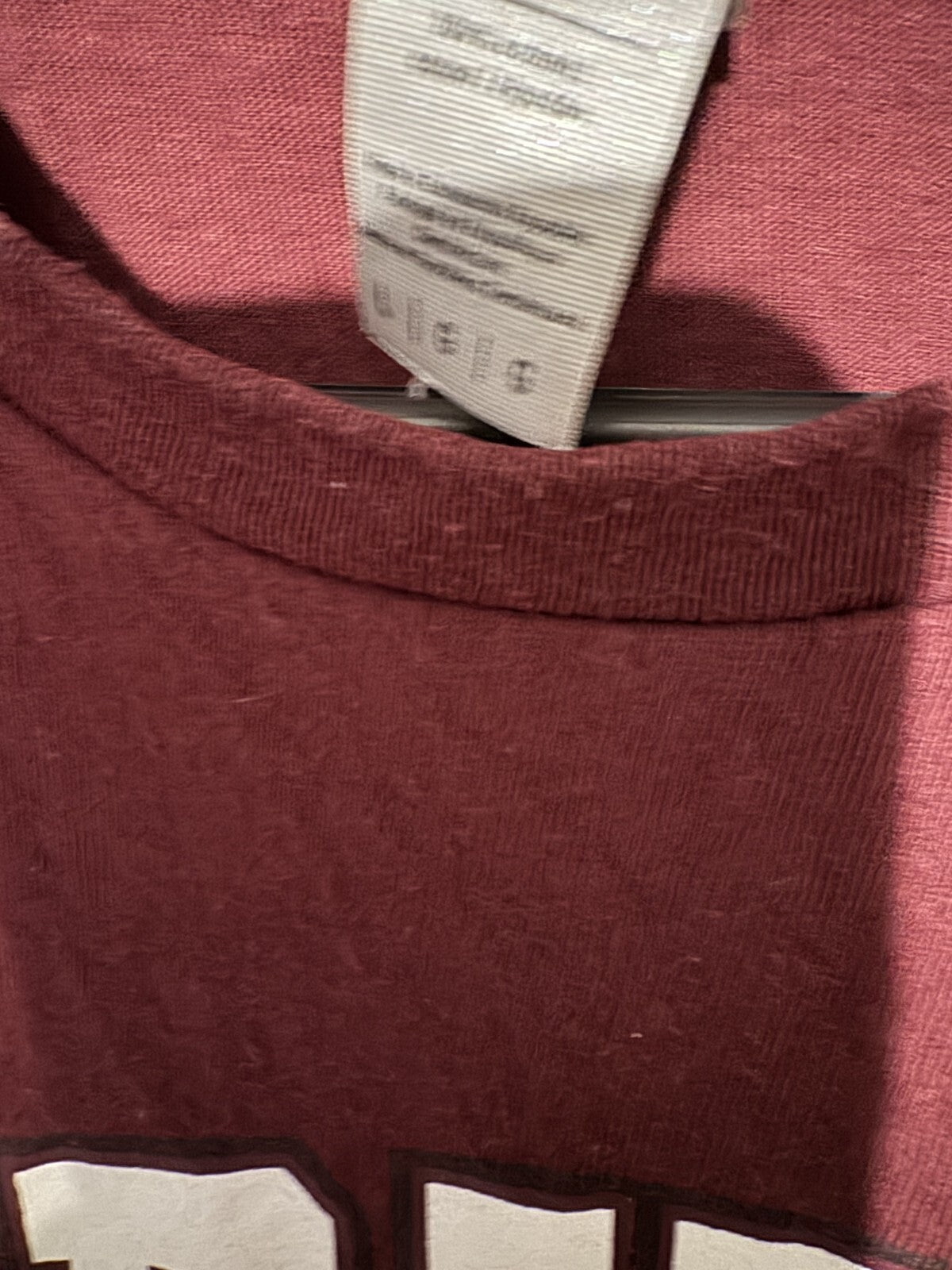 Harvard University Red short sleeve Tee shirt Men's size L