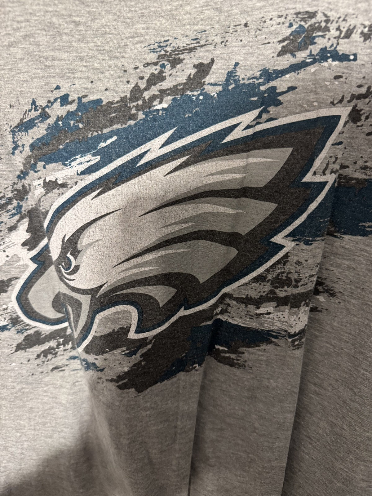 Philadelphia Eagles S/S T-Shirt Gray Men Sz 2XL