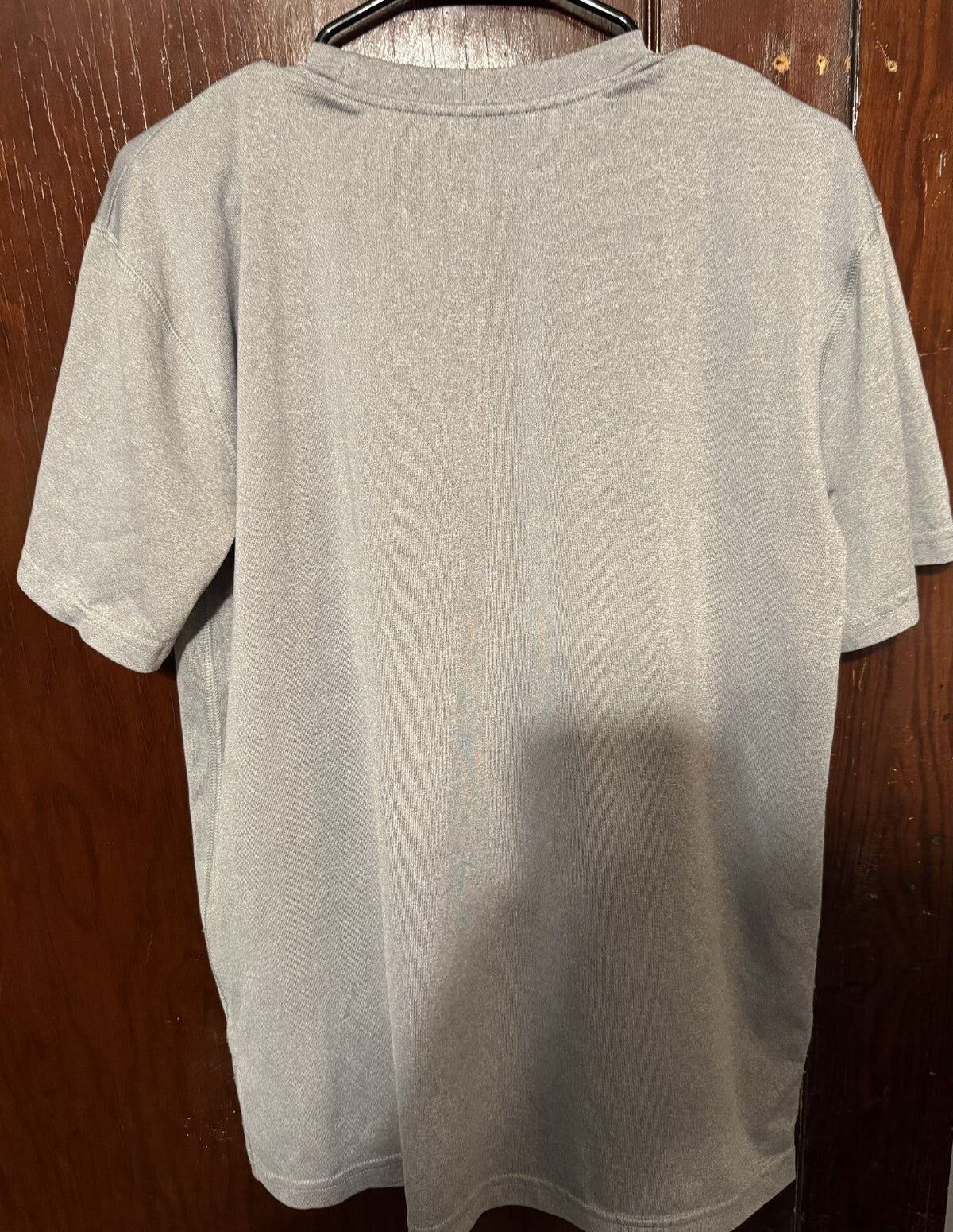New England Patriots Short Sleeve T-Shirt Men L Gray NFL AFC
