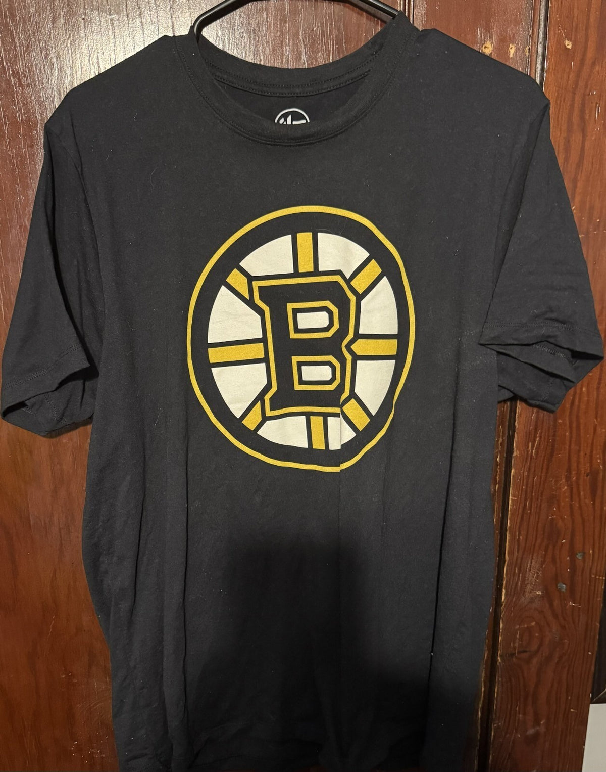Boston Bruins '47 Brand Tee Shirt Black Men's Sz L