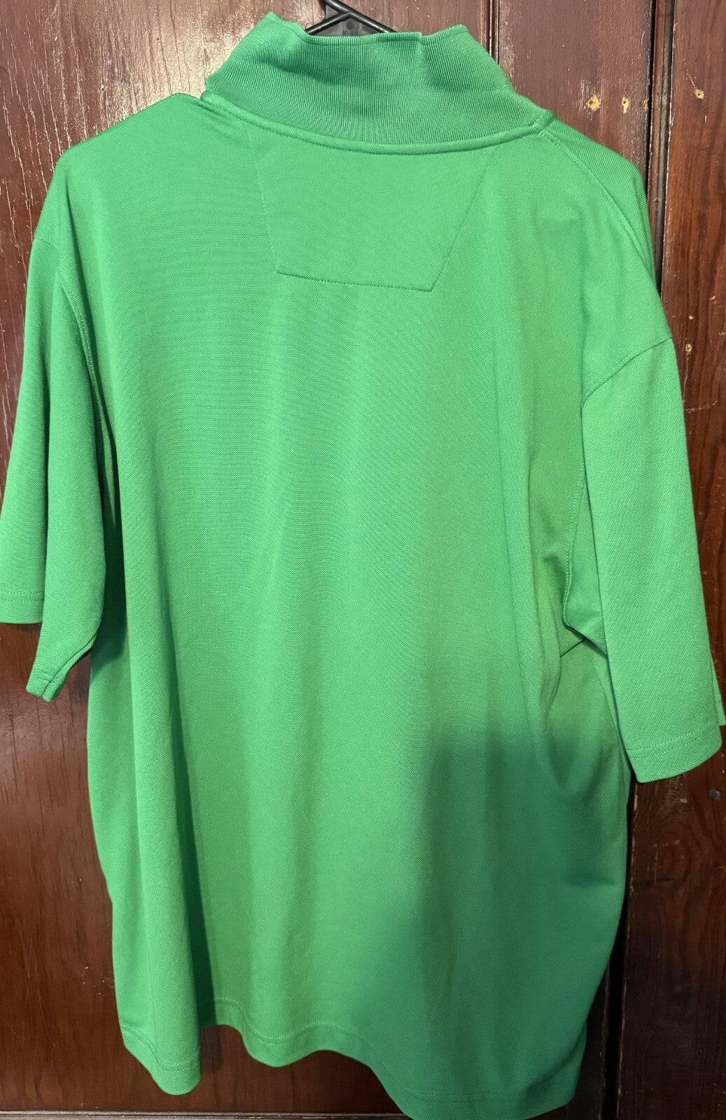 Boston Celtics Antigua Polo Shirt Men Size L NBA Green