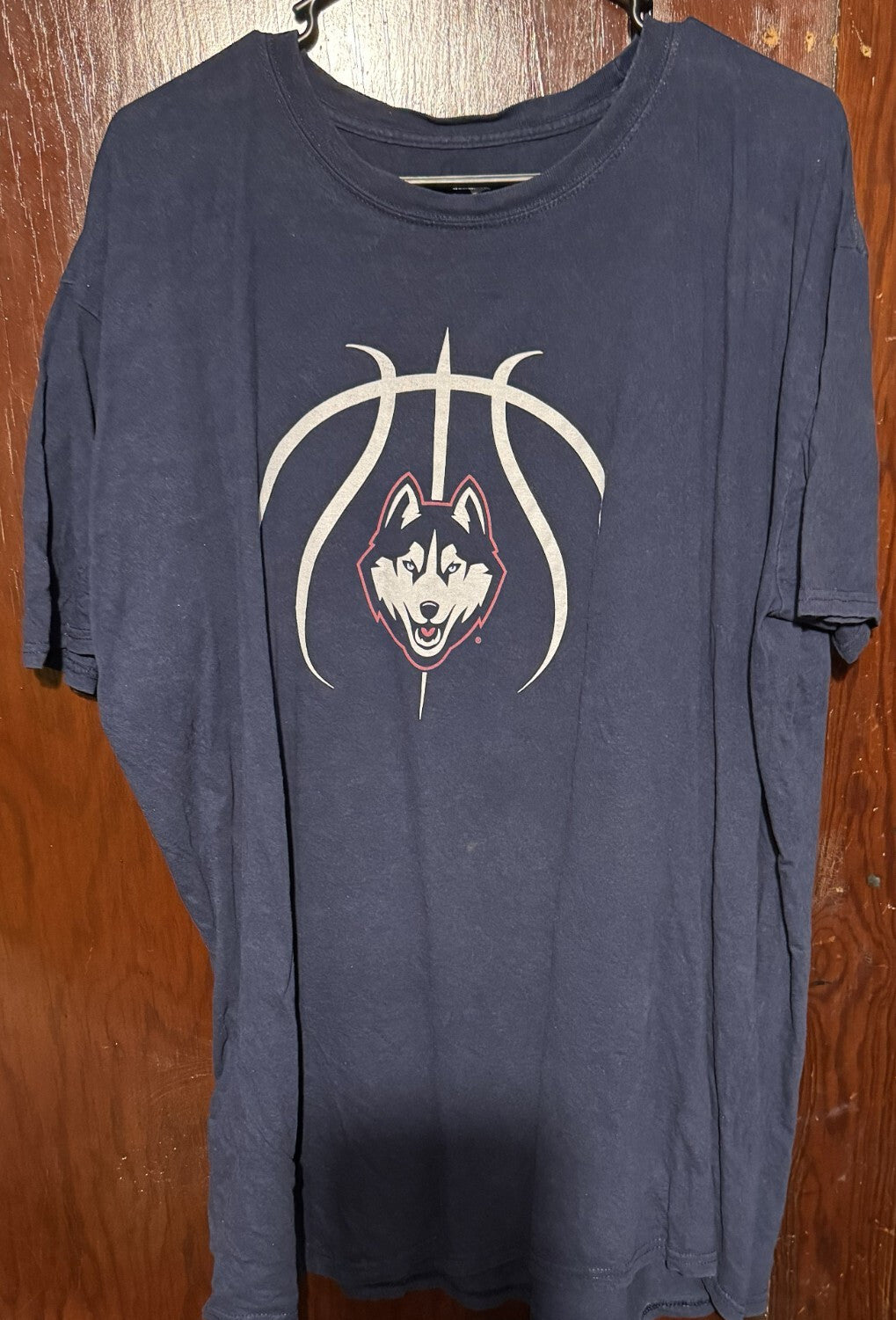 UConn Huskies Fanatics S/S Tee Men's Size XXL Blue