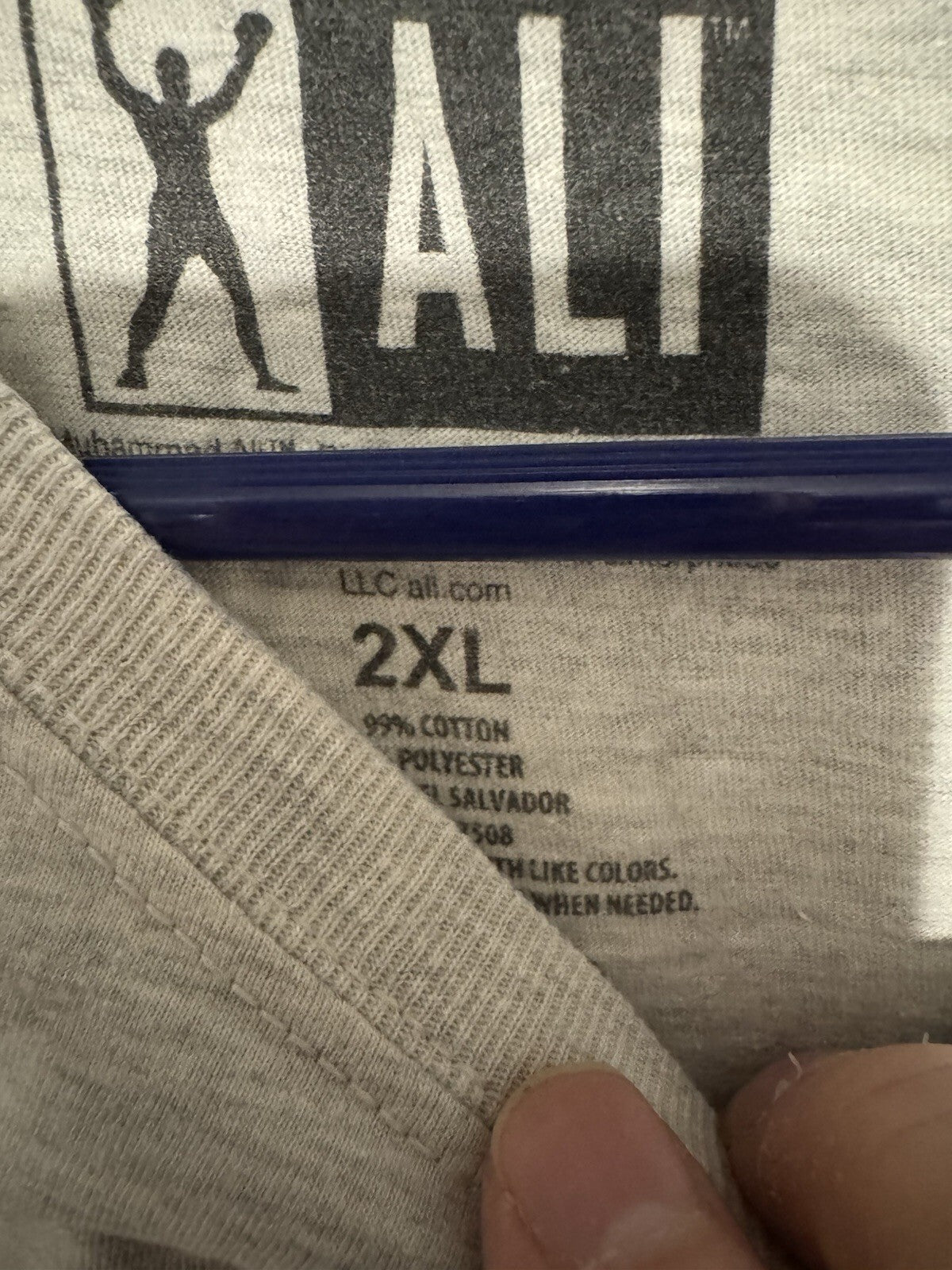 Muhammad Ali T Shirt Men's Size 2XL White