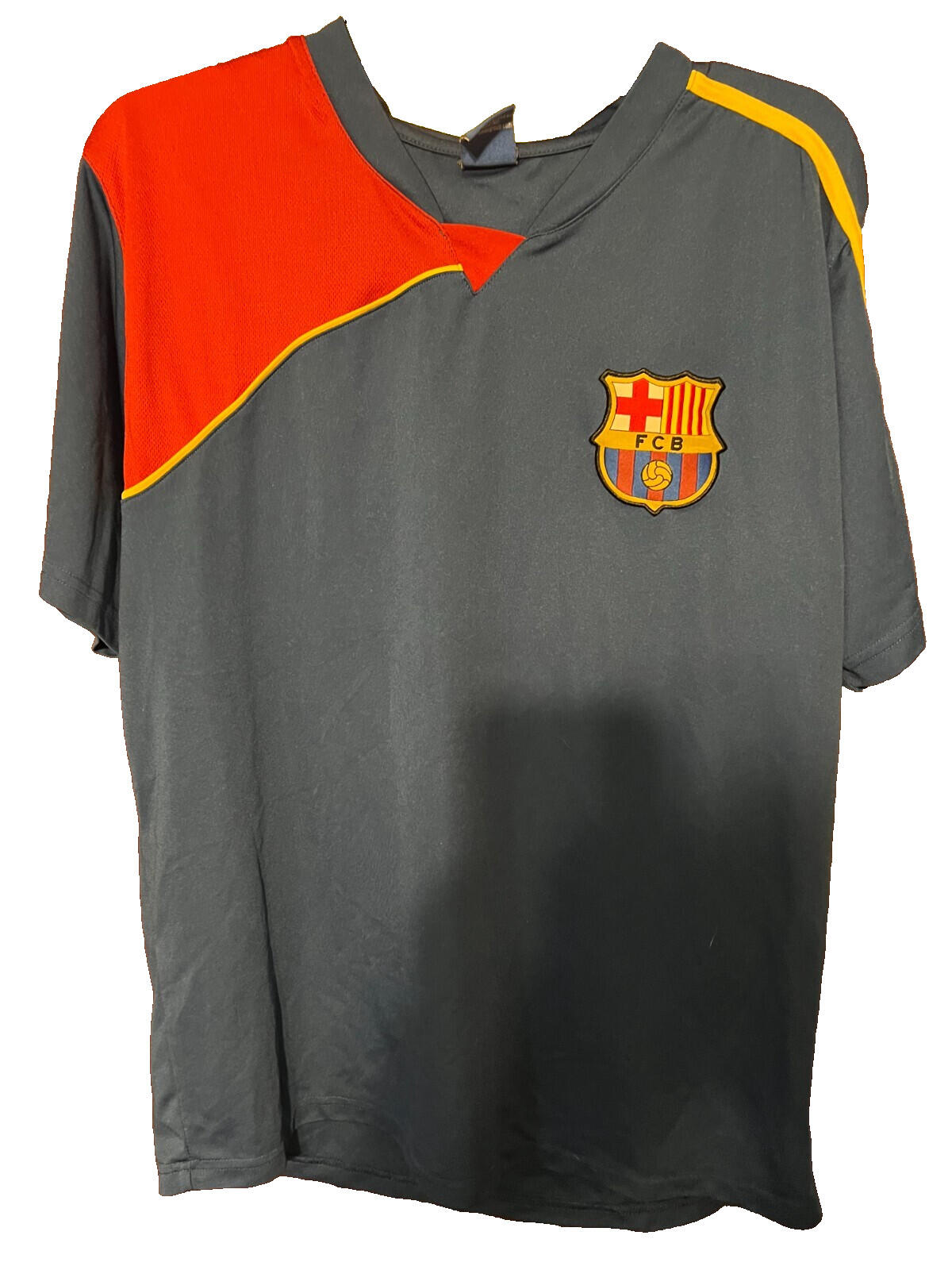 FC Barcelona Men's Soccer jersey, Size XL Blue/Red