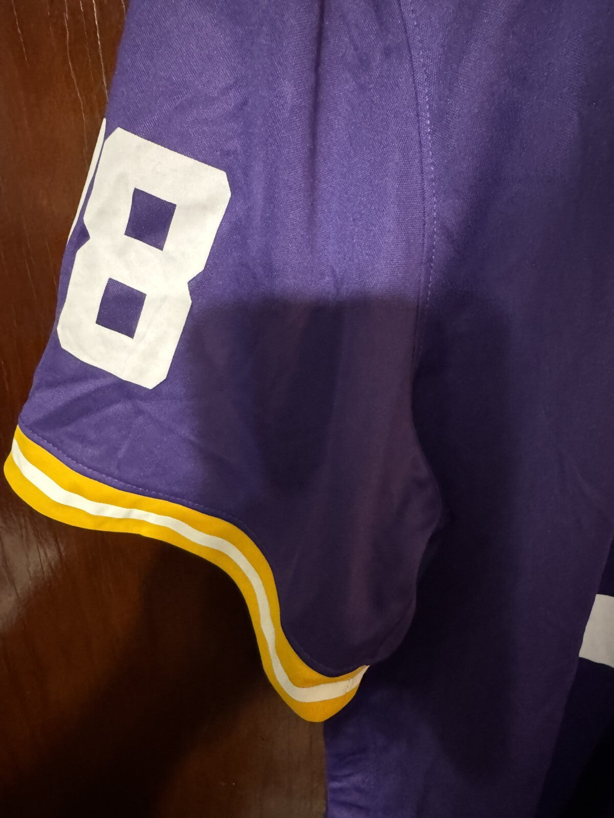 LSU Tigers Nike Football #98 Segura Jersey Men Sz XL Purple New With Tags