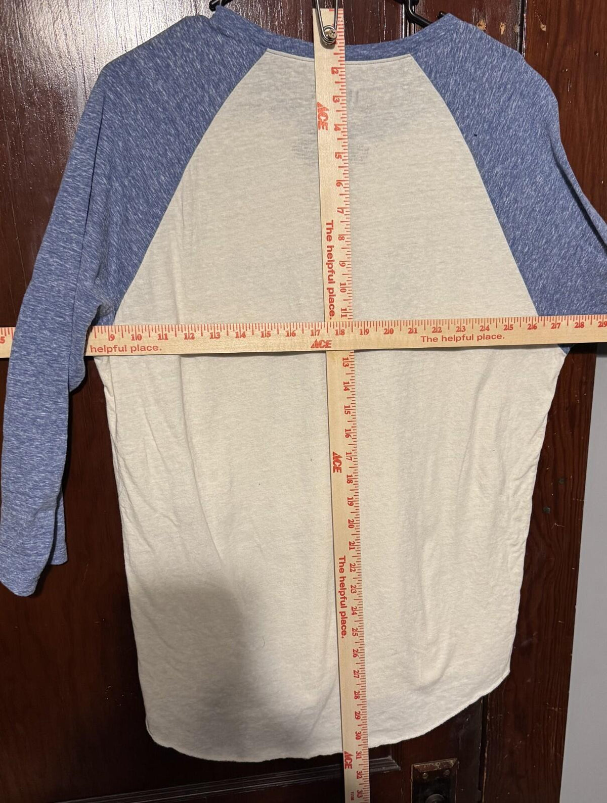 Tom Brady Raglan 3/4 Sleeve GOAT T-Shirt Men’s Sz L White