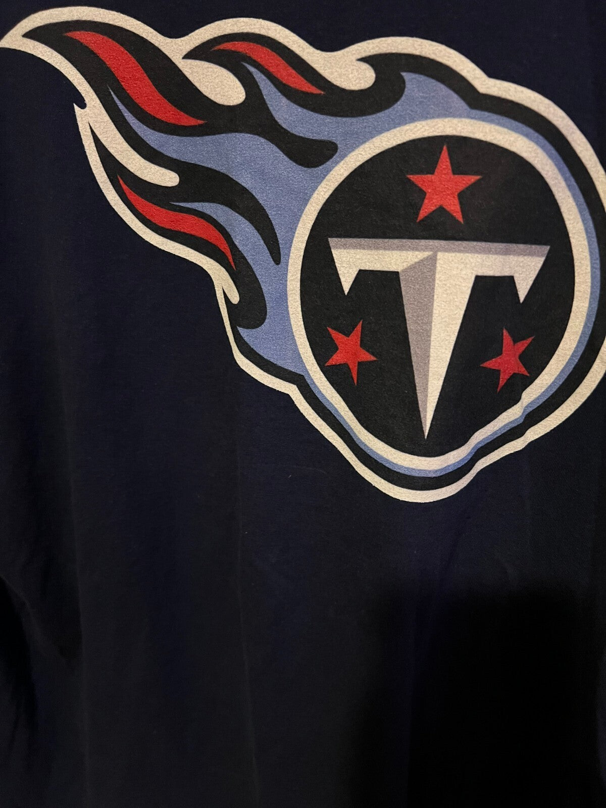 Tennessee Titans Blue Tee Fanatics Men's sz L Derrick Henry