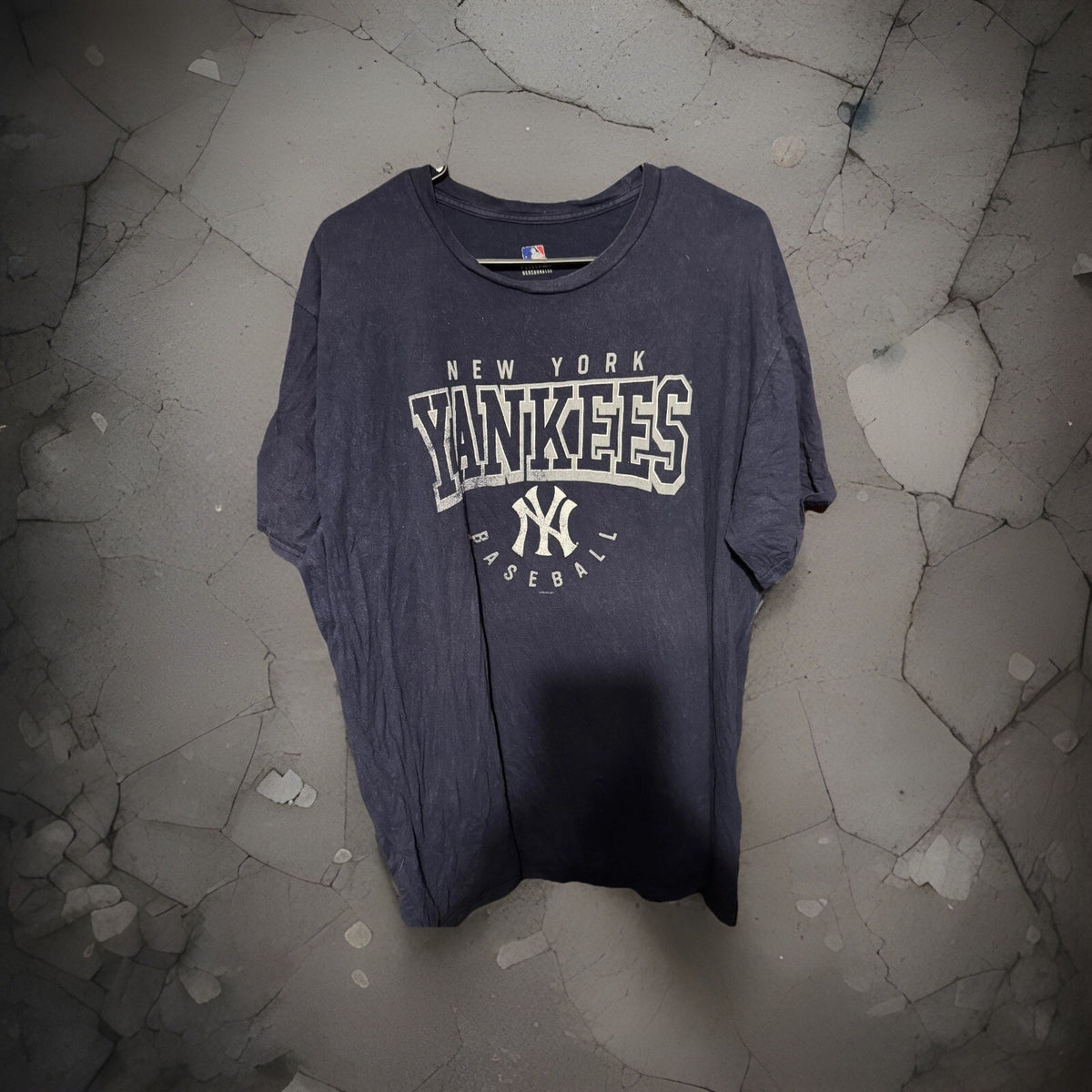 New York Yankees Short Sleeve Tee Mens XXL Blue