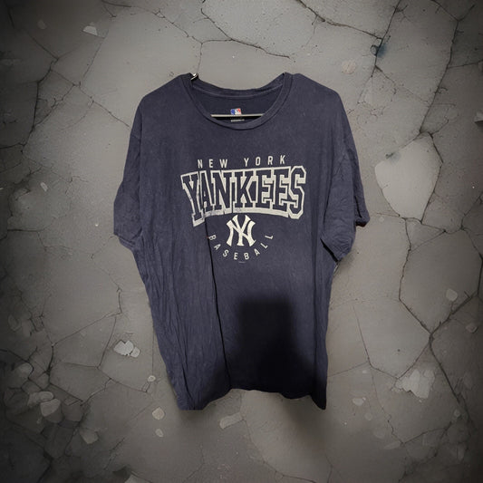 New York Yankees Short Sleeve Tee Mens XXL Blue