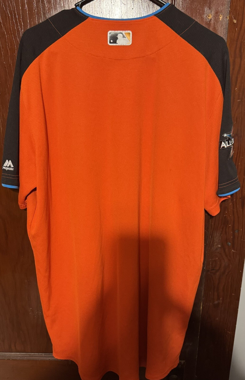 2017 All Star Game Majestic Jersey Miami Marlins Men's Sz XXL ? Orange