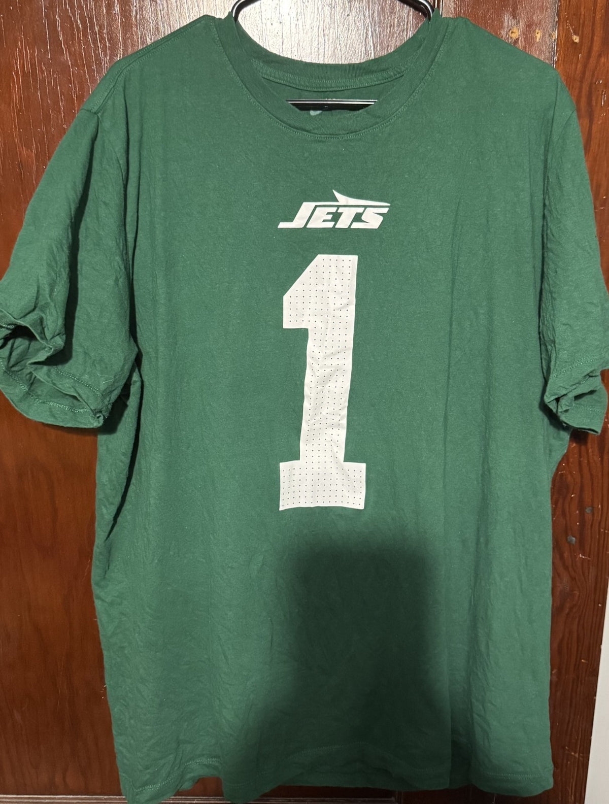 New York Jets Sauce Gardner #1 T-Shirt Nike Men's sz XXL Green