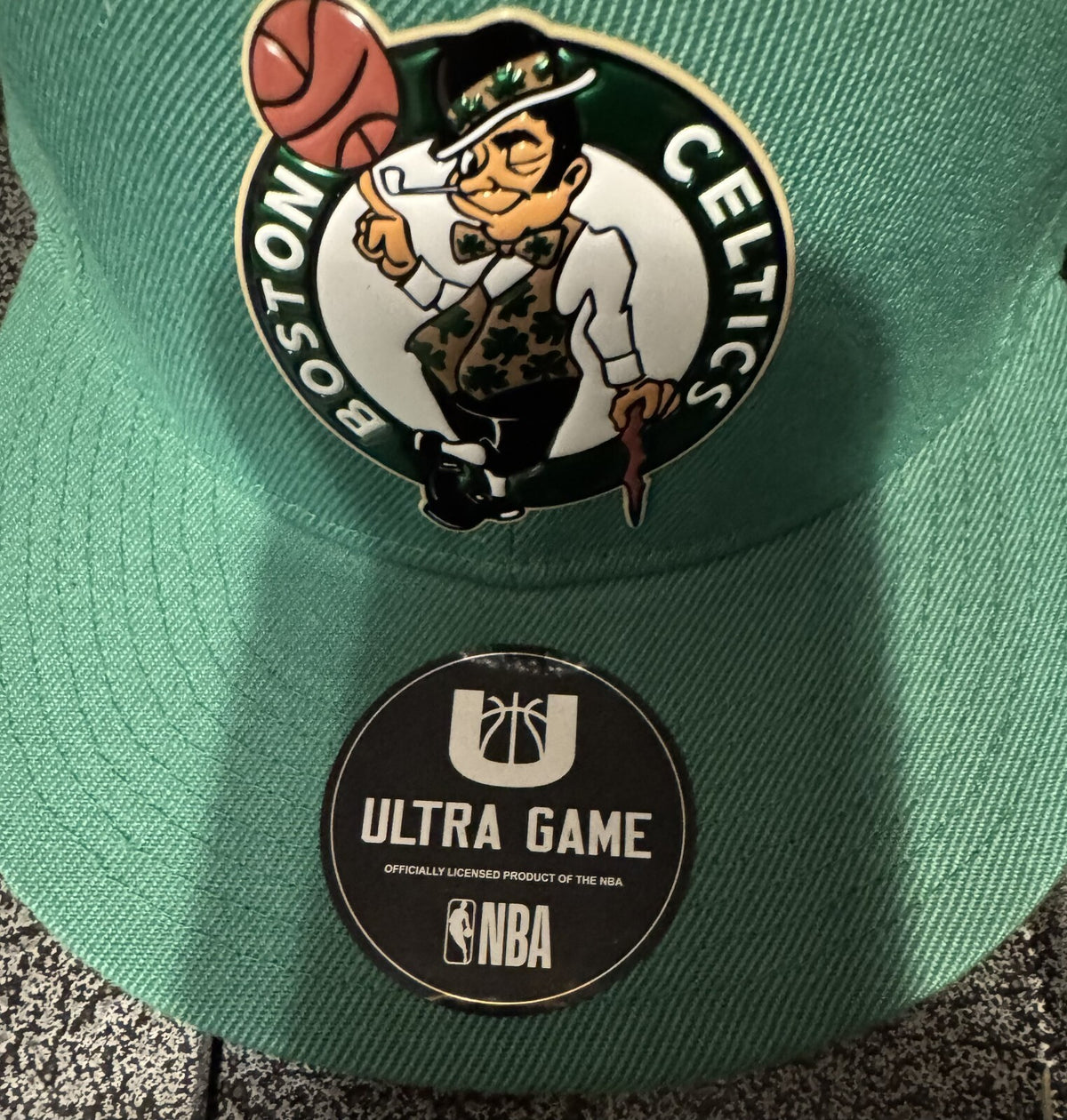 Boston Celtics Ultra Game Snapback Adjustable hat Green NEW WITH TAGS