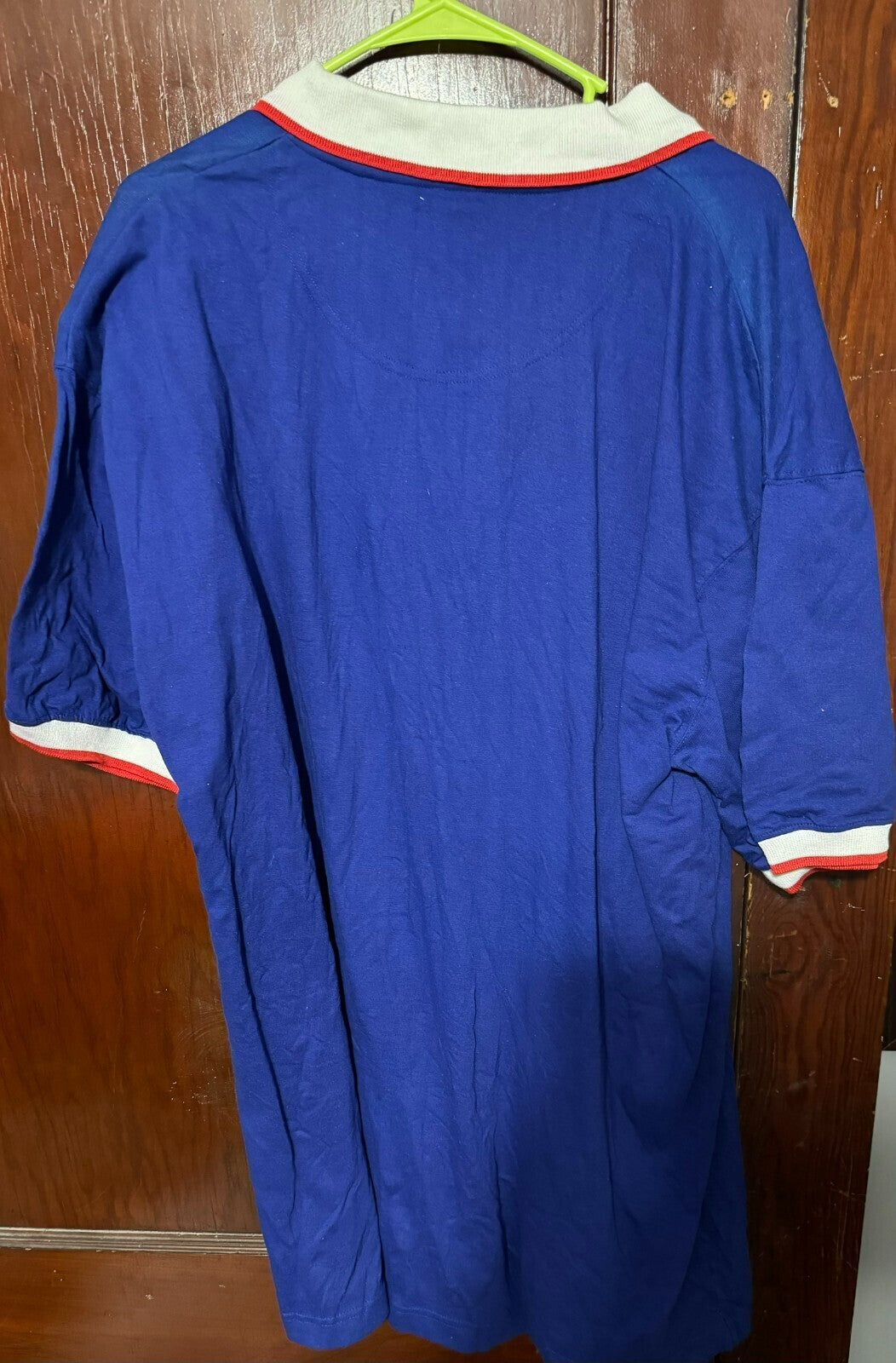 New England Patriots Vintage 1990's Men Size XL Blue Polo