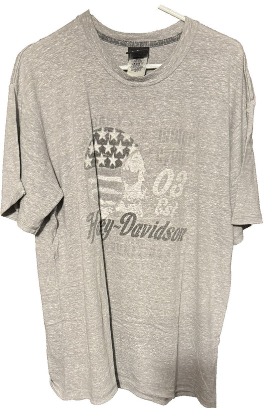 Harley-Davidson T-Shirt New Orleans Men's Sz XL Gray Harley