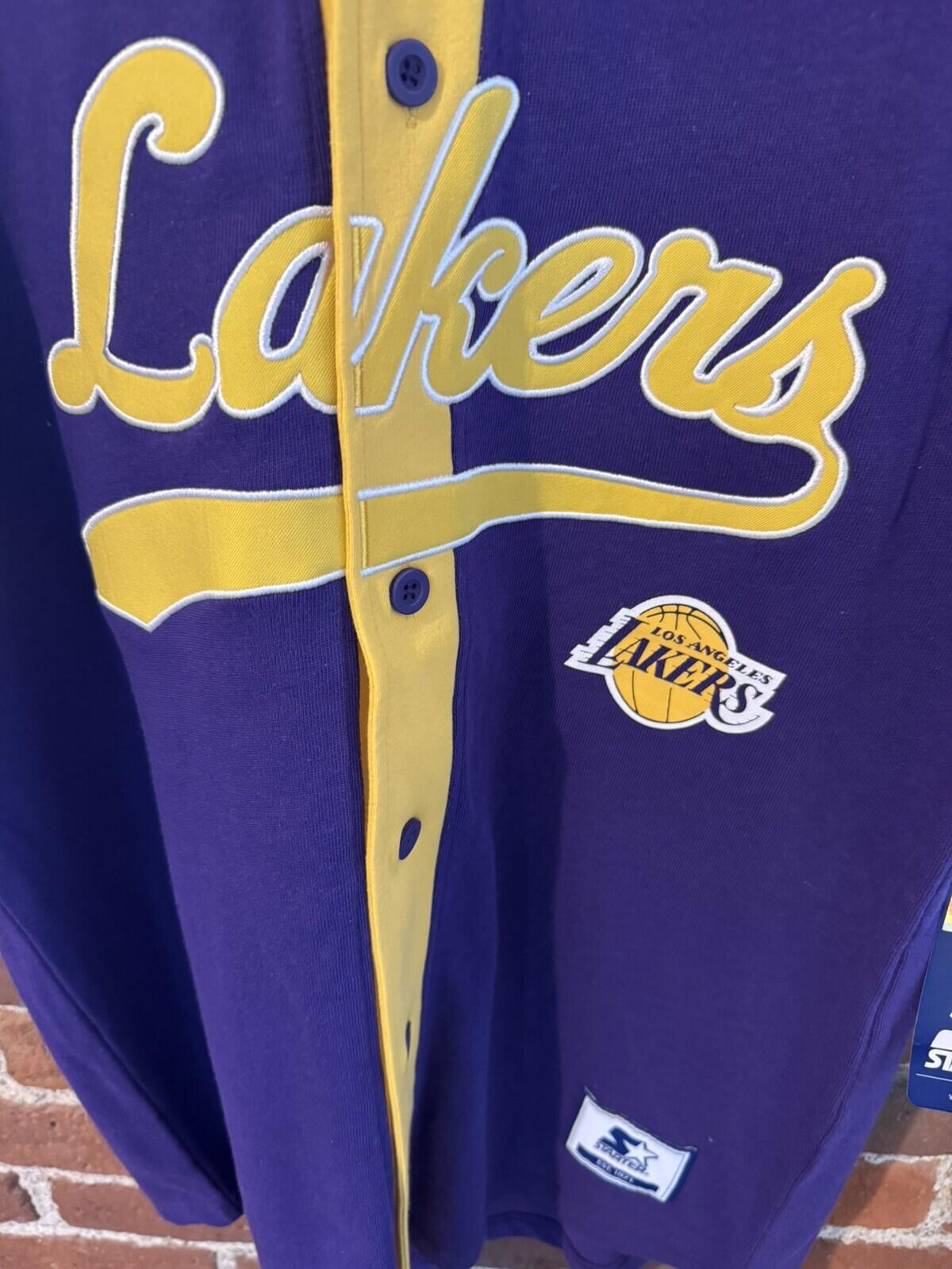 Los Angeles Lakers Starter jersey Purple Men Sz M New With Tags