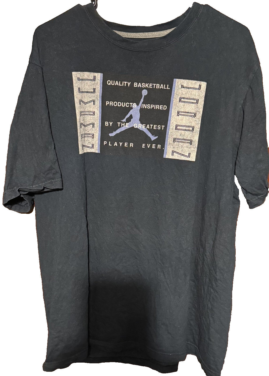 Nike Air Jordan Logo Jumpman t-shirt Men Sz XL Blue