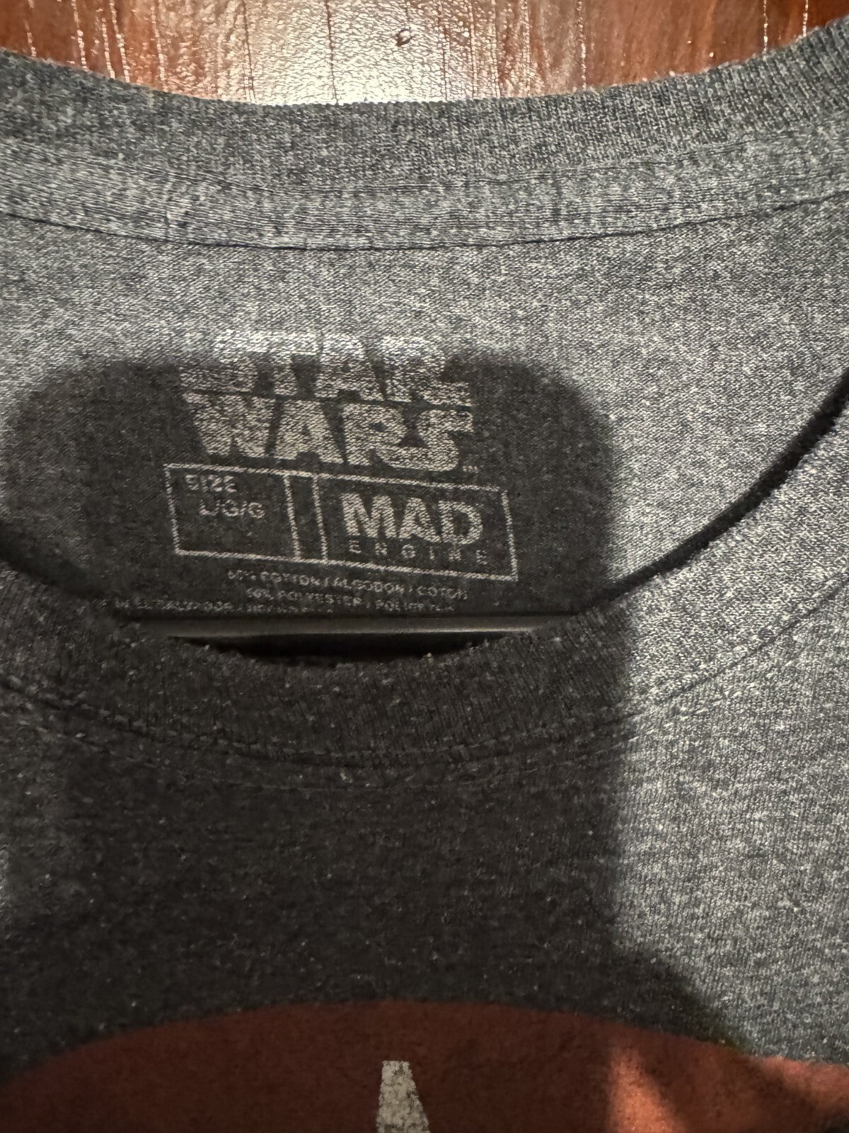 Star Wars Logo 1977 T-Shirt Men's Size L Blue