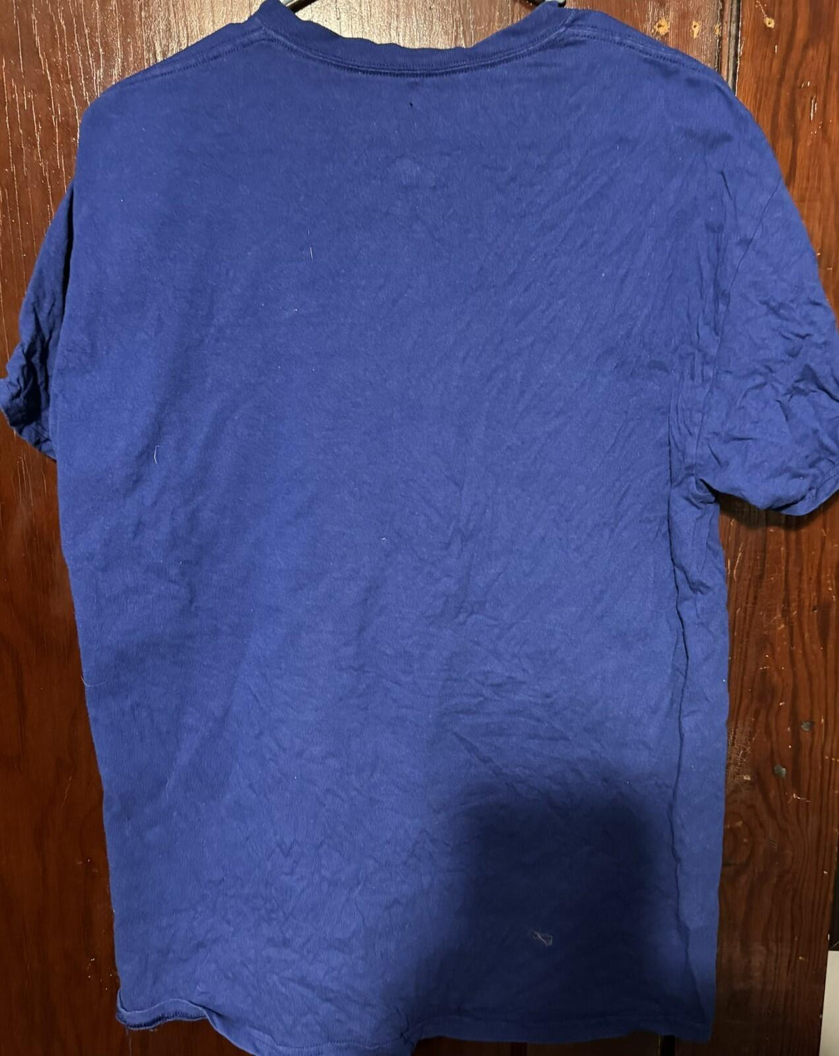 Chicago Cubs 2016 World Series Champion Tee Men Size L Blue