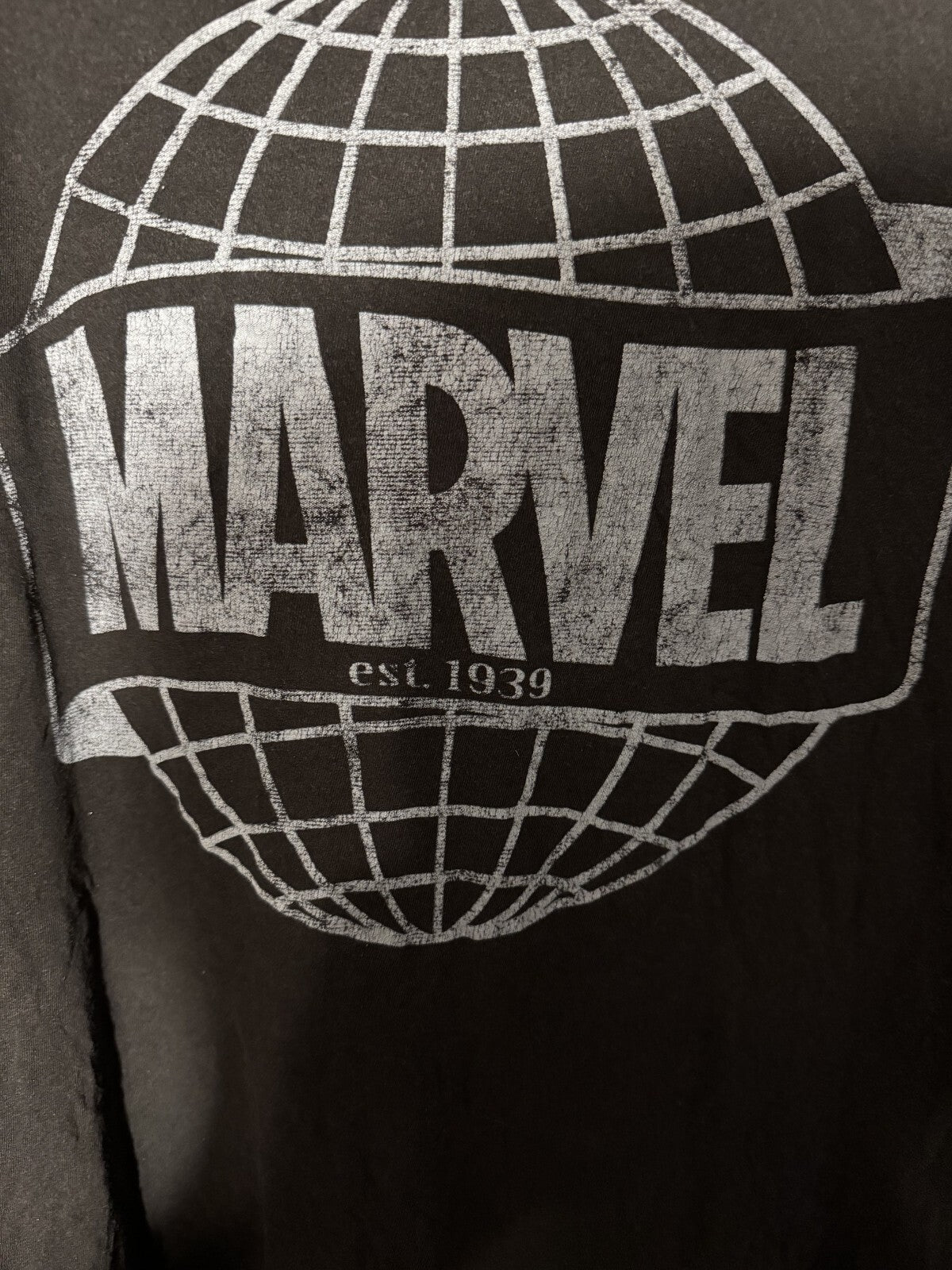 Marvel Comics Vintage Logo T-shirt Men's Sz XXL Black