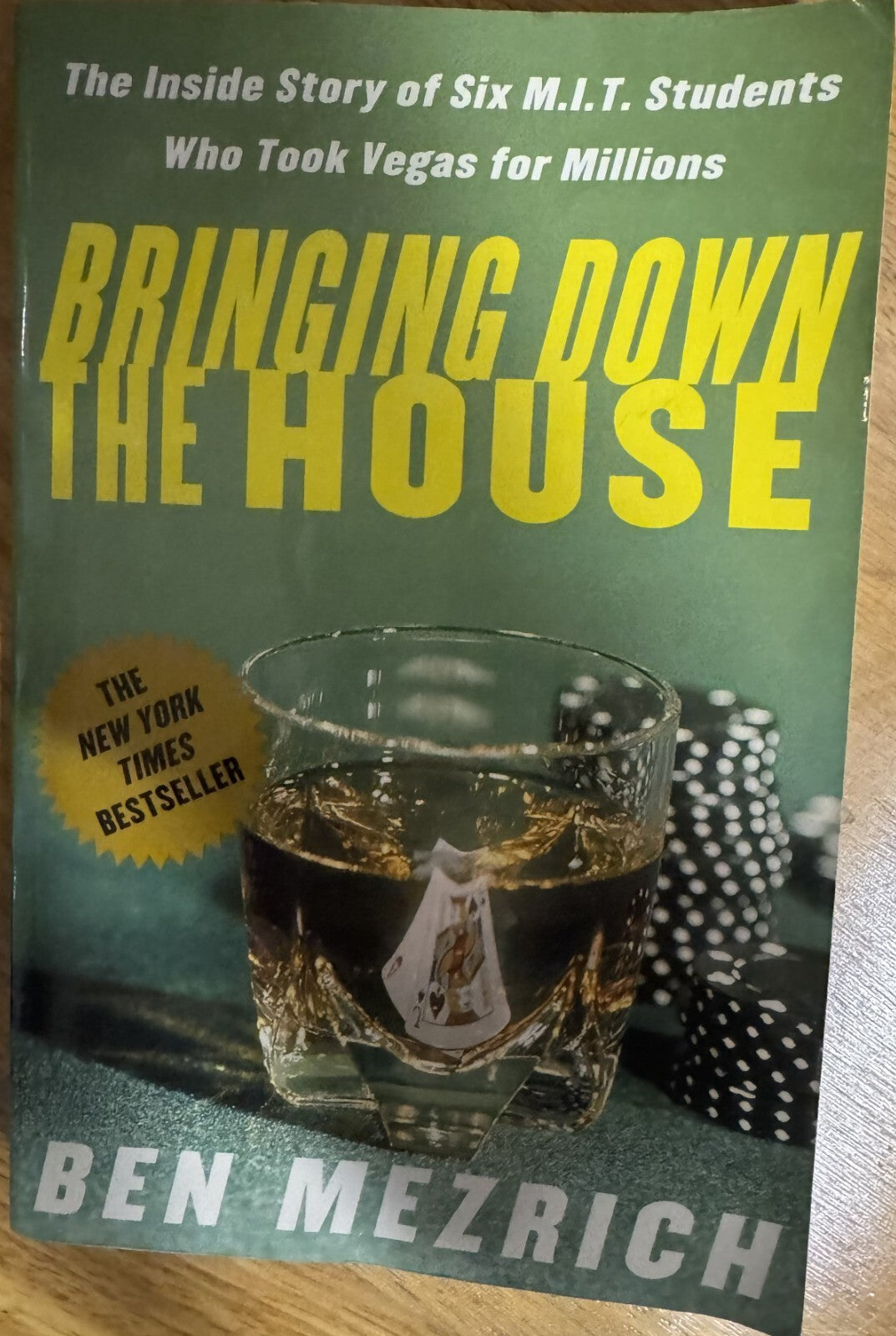 Bringing Down the House by Ben Mezrich Softcover Book 21 Movie