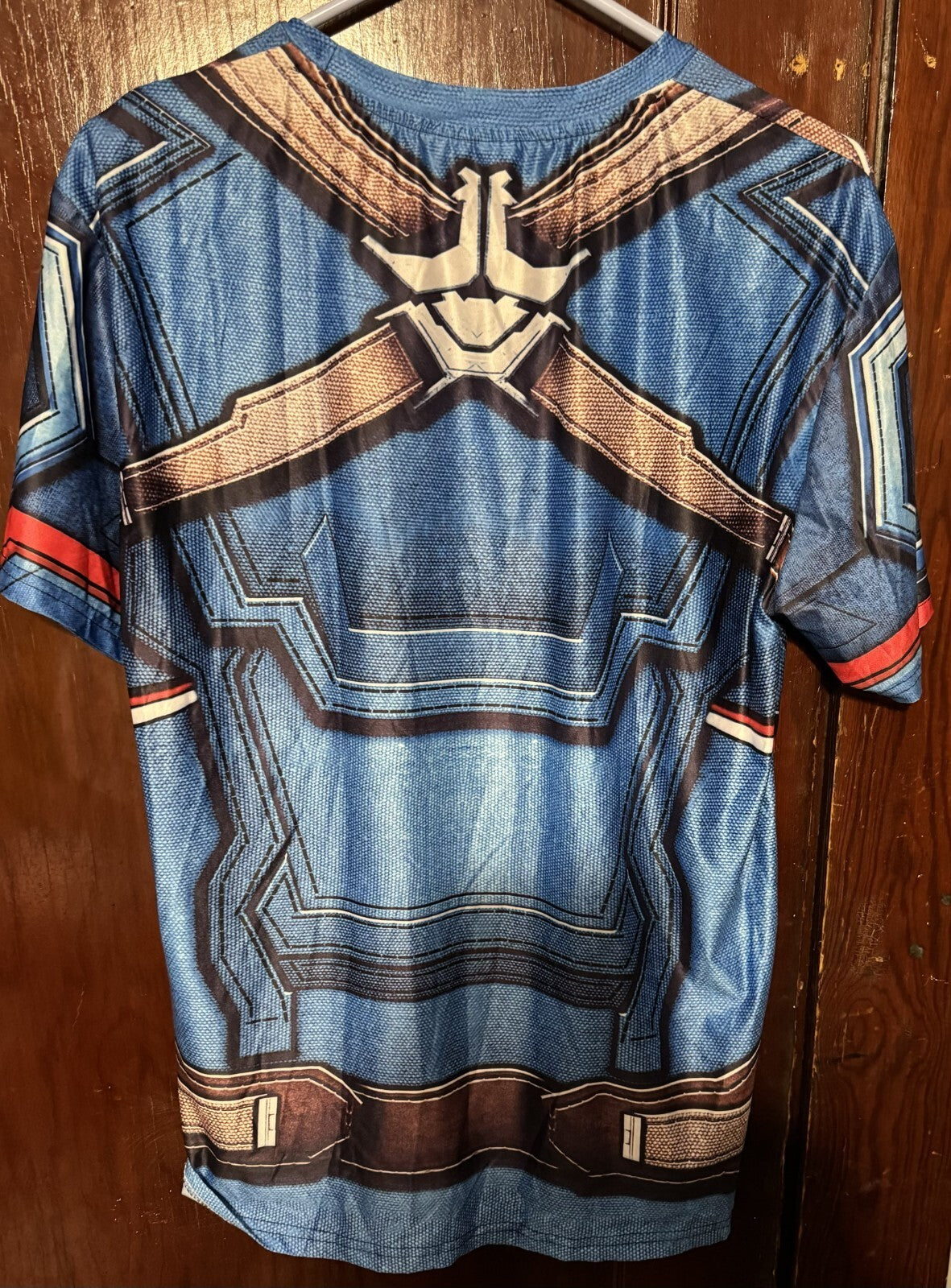 Captain America Marvel Avengers T-Shirt Men's Sz XL Blue