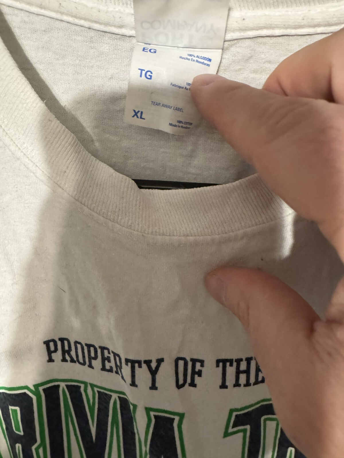 Worcester Bravehearts Vintage 2018 Trivia Trot tee shirt White men’s sz XL FCBL