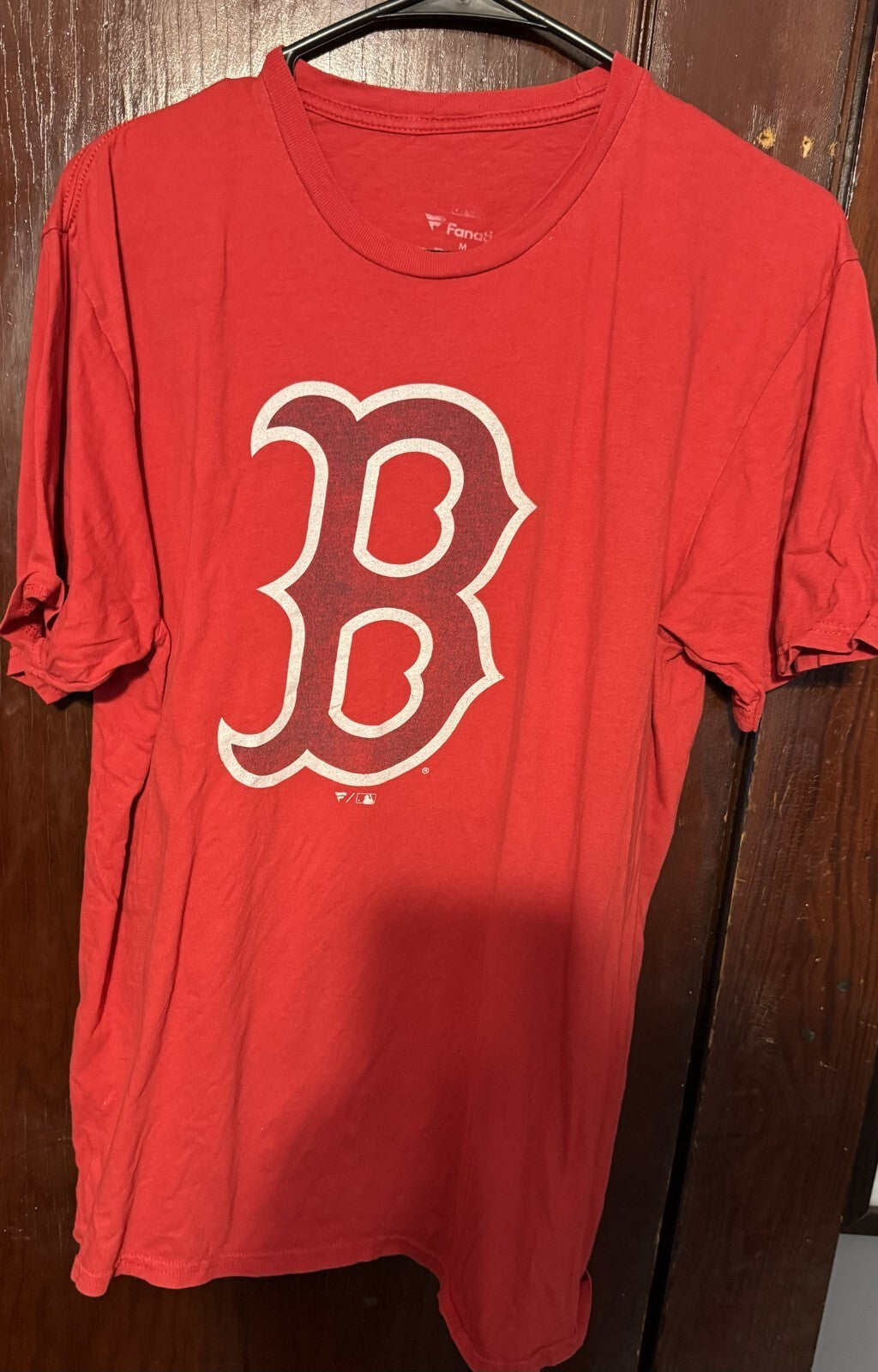Boston Red Sox Fanatics Short Sleeve Tee Men's M Red MLB