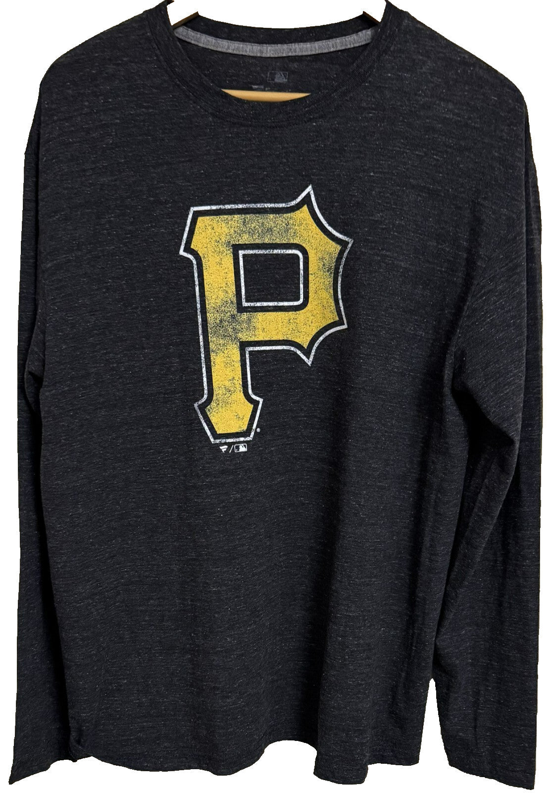 Pittsburgh Pirates L/S Fanatics T-Shirt Men's Size XL Black