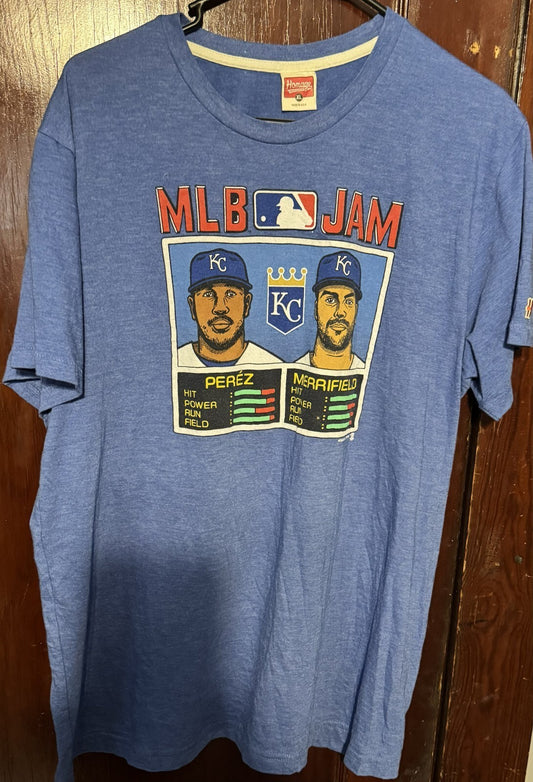 Kansas City Royals MLB Jam t-shirt Men's Size XL Blue