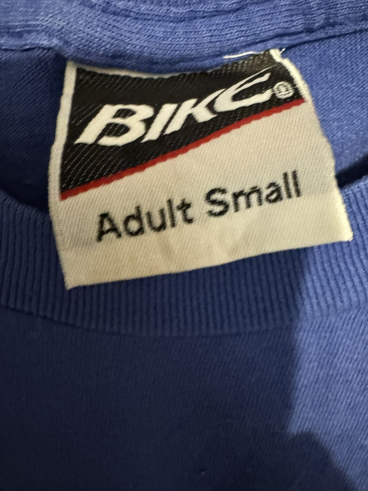 Chicago Cubs Short Sleeve Bike T-shirt Men's Size S Blue