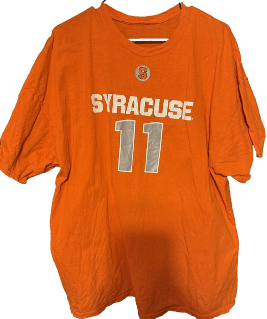 Syracuse Orangemen Short Sleeve T-Shirt Men's XXL (?) Orange