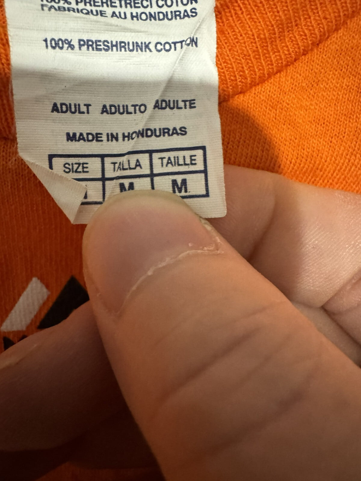 Baltimore Orioles Majestic Orange t-shirt Men size M
