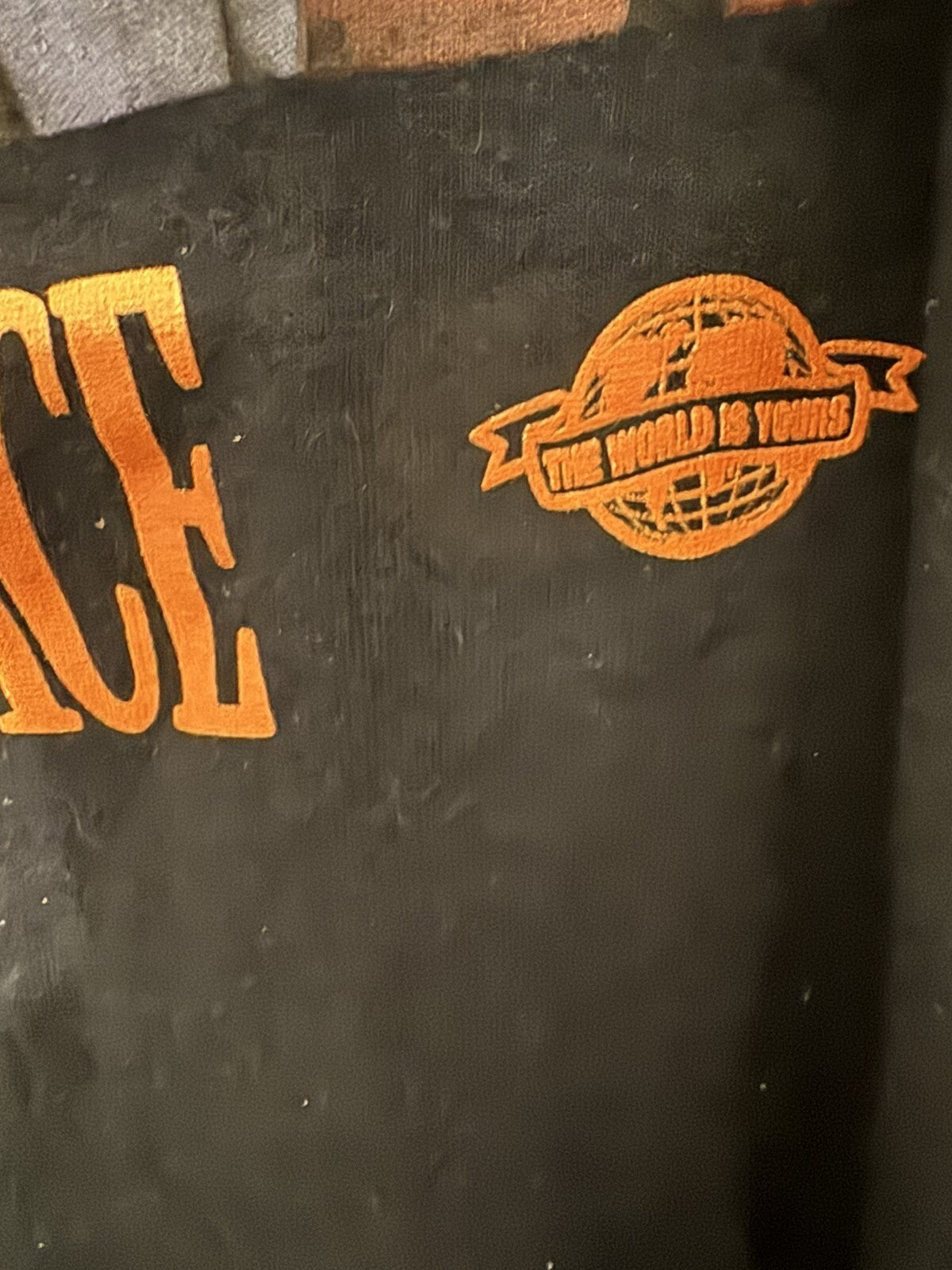 Scarface Movie Logo T Shirt Men's Size L Black Al Pacino