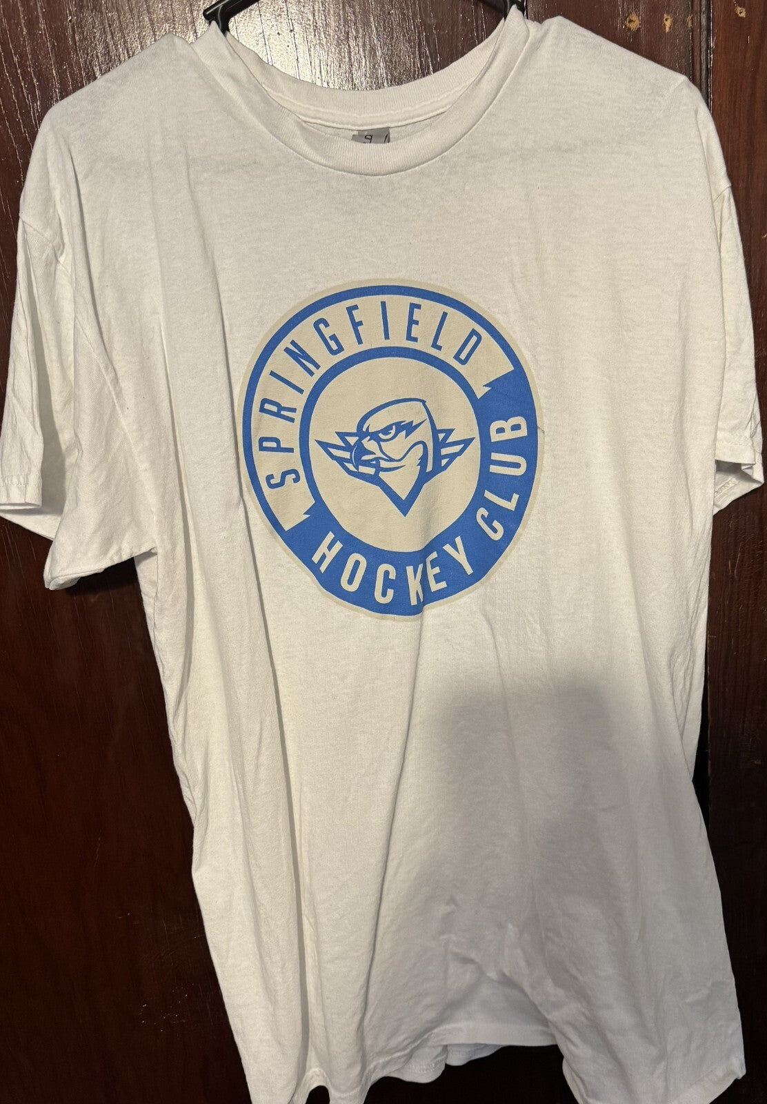 Springfield Thunderbirds Tee Shirt White Men's Size L