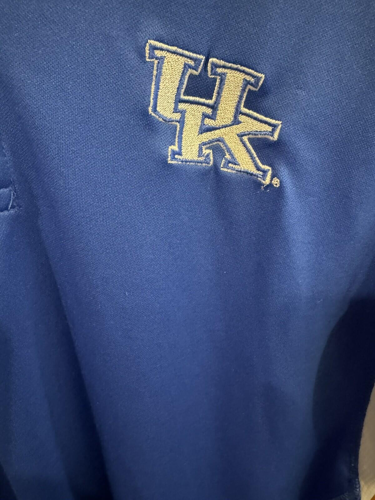 Kentucky Wildcats Polo Short Sleeve Shirt Size Med? Blue