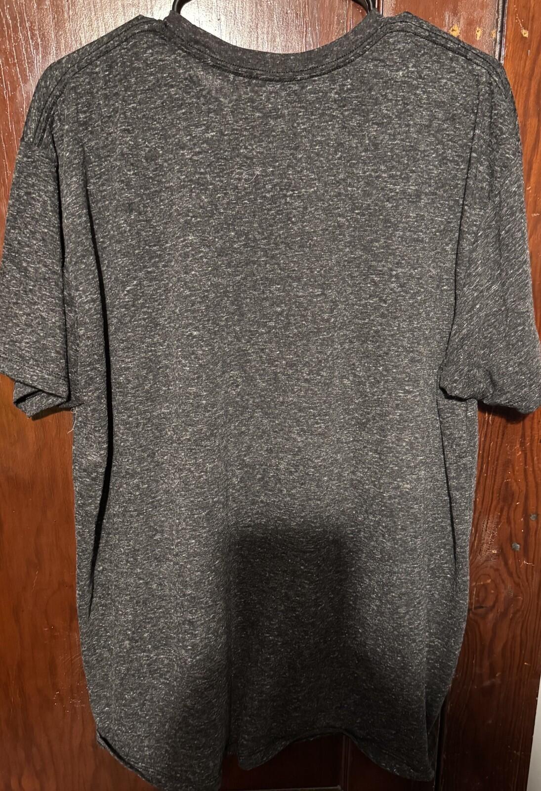 Harry Potter Hogwarts Super Soft T Shirt Men's Size 2XL Gray